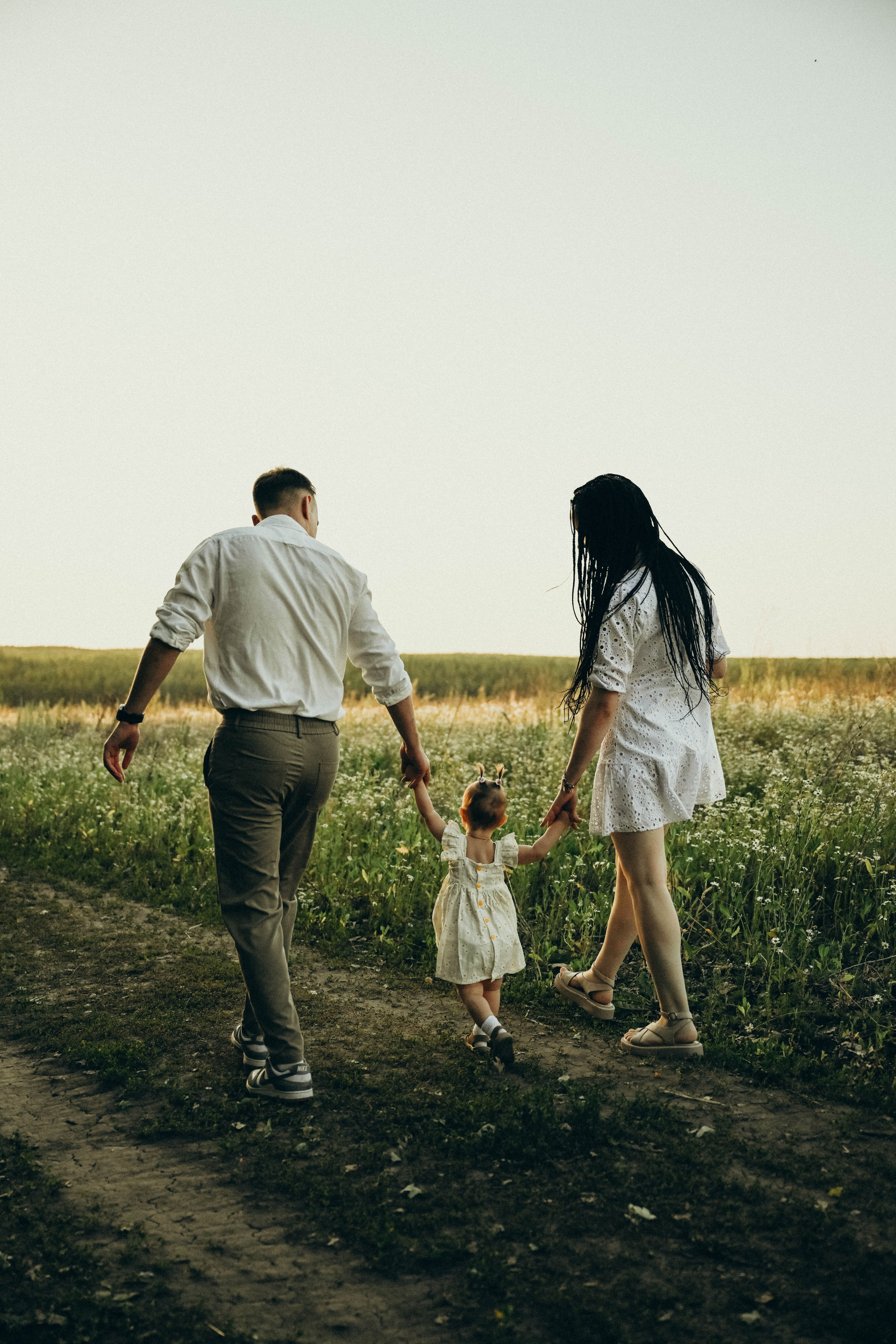 Ромашковое поле. Семейный фотограф в Москве Люберцах Ирина Вронская