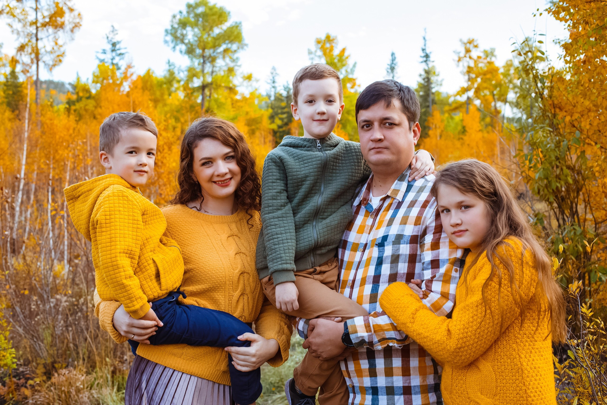 Фотопроект Золотая Осень. Фотостудия Малина в городе Улан-Удэ. Фотограф Ирина Жарникова