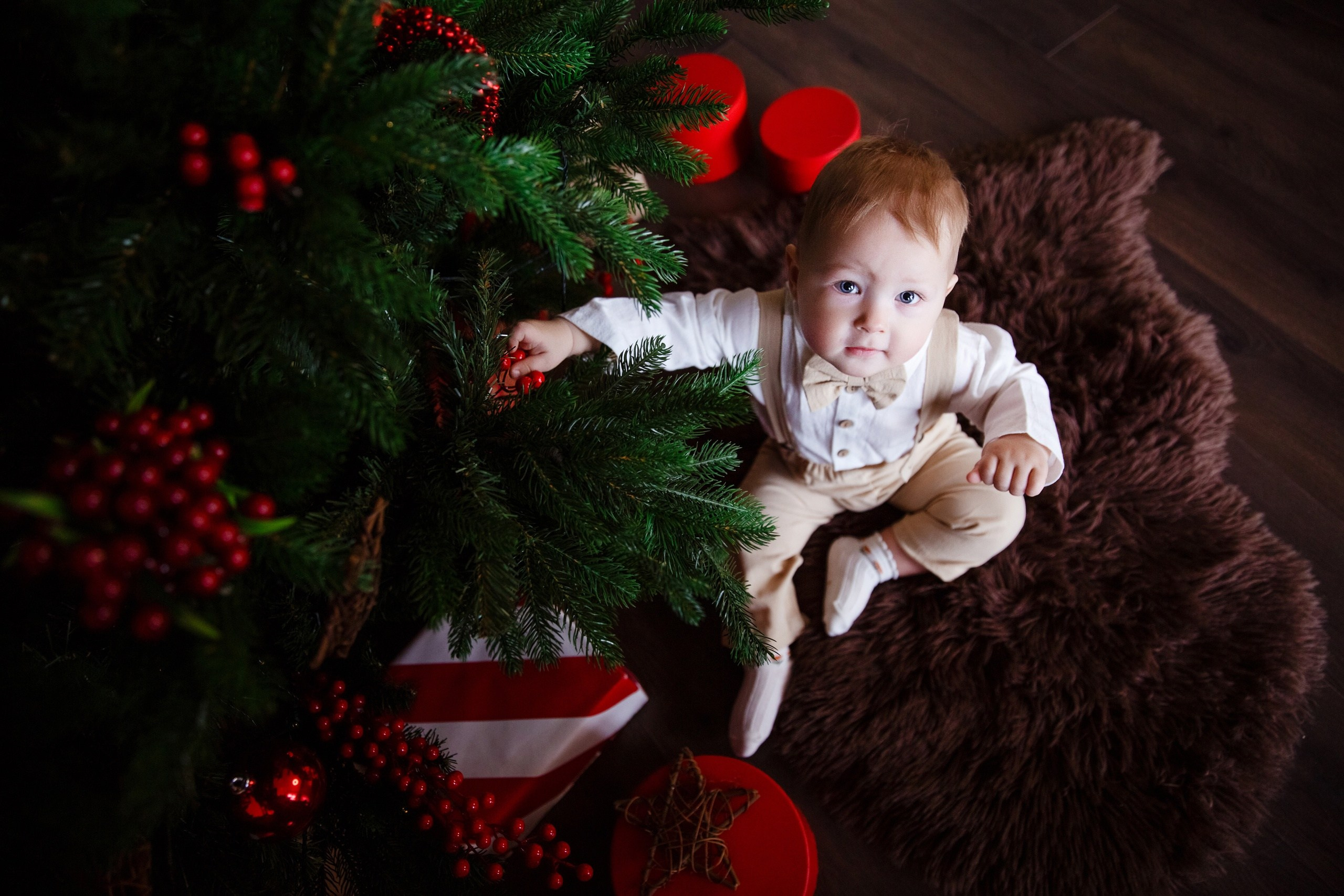 Детский новогодний фотодень. Фотостудия Малина в городе Улан-Удэ. Фотограф Ирина Жарникова