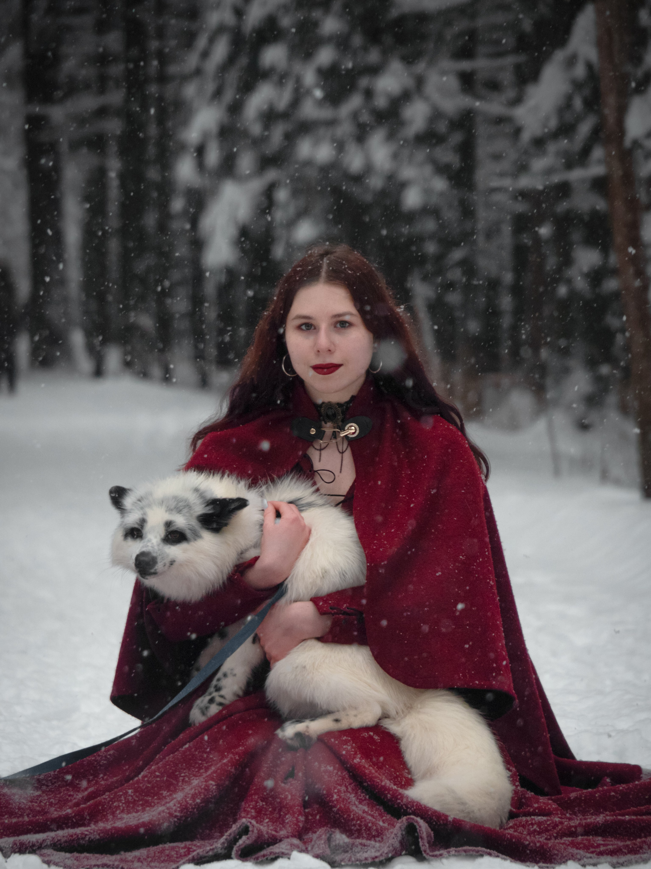 Лис Оскар и Яна. Фотограф в Москве Ленарская Дарья