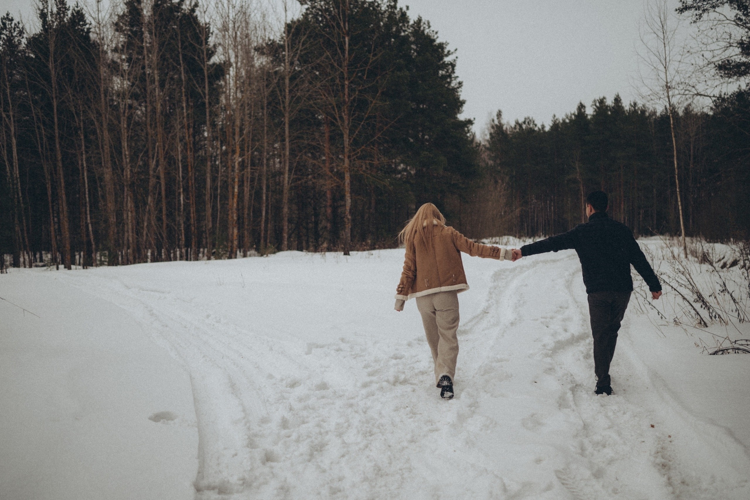 Зимний лес. Семейный и женский фотограф Вероника Никкор