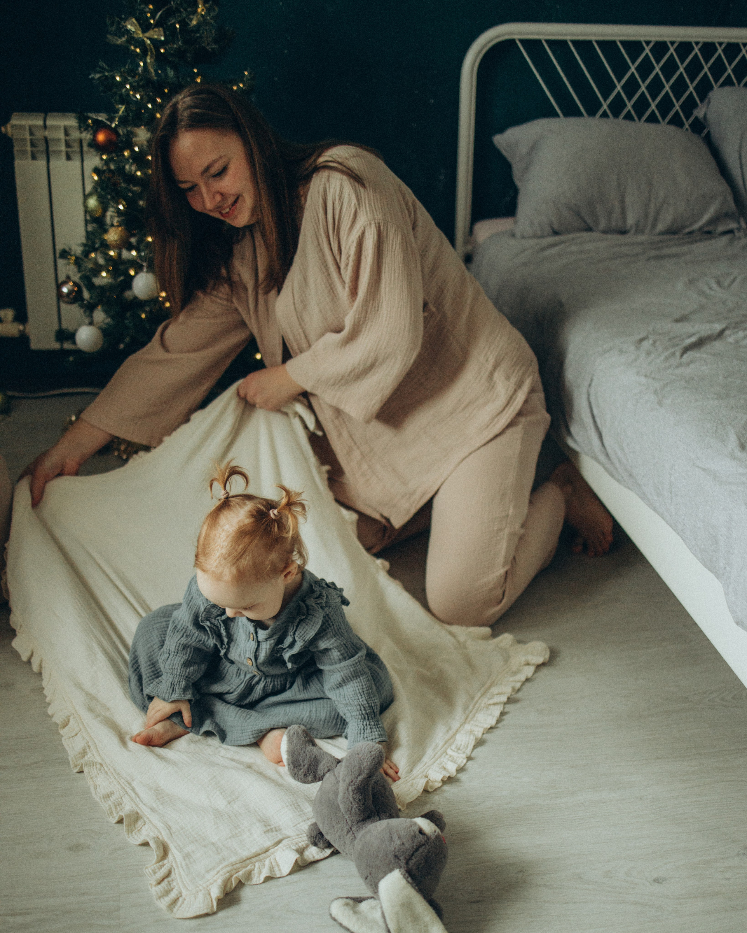 Домашняя семейная съемка под Новый год. Фотограф Углич и Ярославль Ольга Тятюшкина