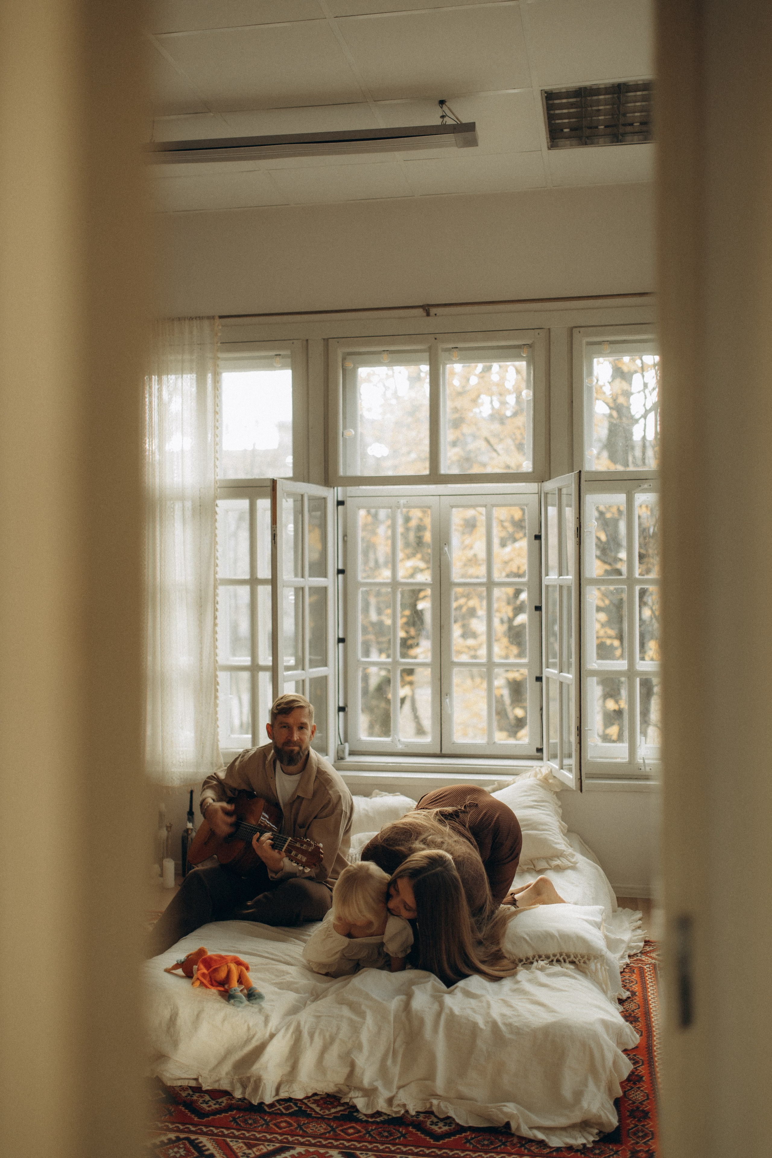 Сергей, Ангелина и Есения. Фотограф в Петербурге Ольга Стрельченко