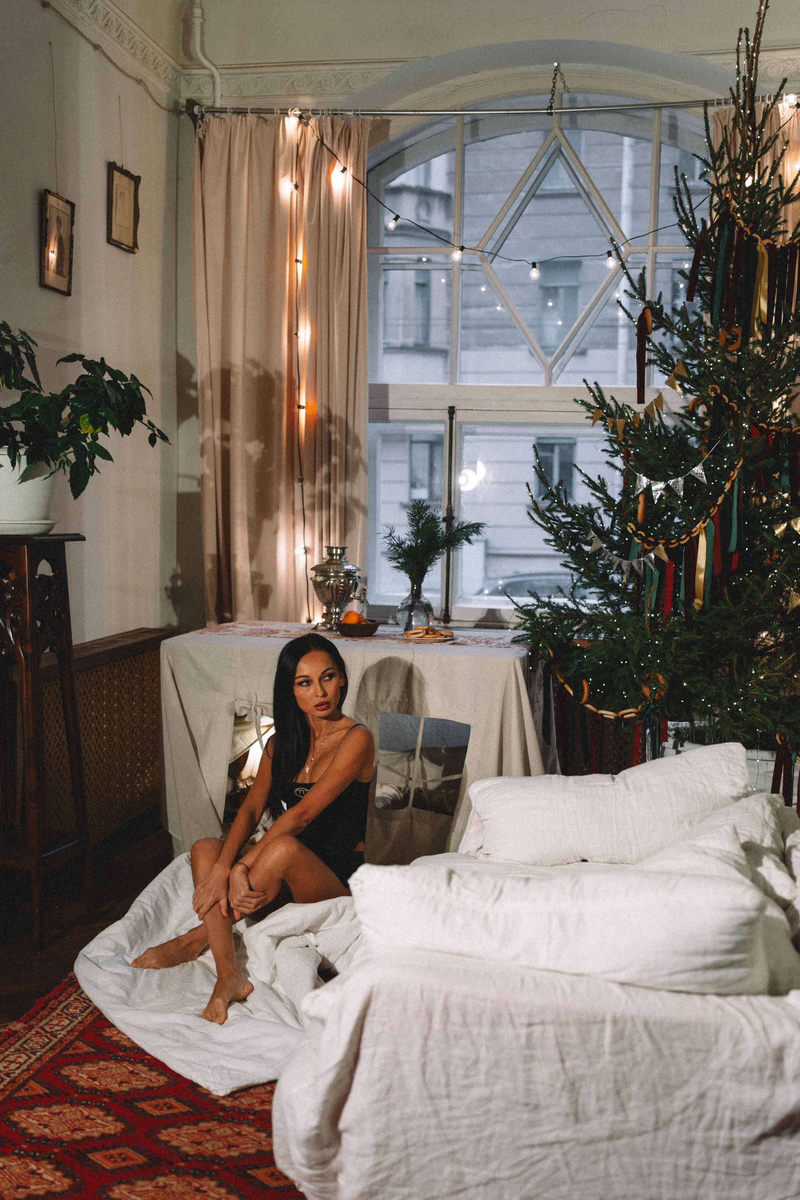 ФОТОСЕСИИЯ К НОВОМУ ГОДУ В АТМОСФЕРНОЙ СТУДИИВ ЦЕНТРЕ ПИТЕРАИ ВИНТАЖНЫЙ ОБРАЗ. Профессиональный фотограф, Санкт-Петербург — Виктория Богомолова