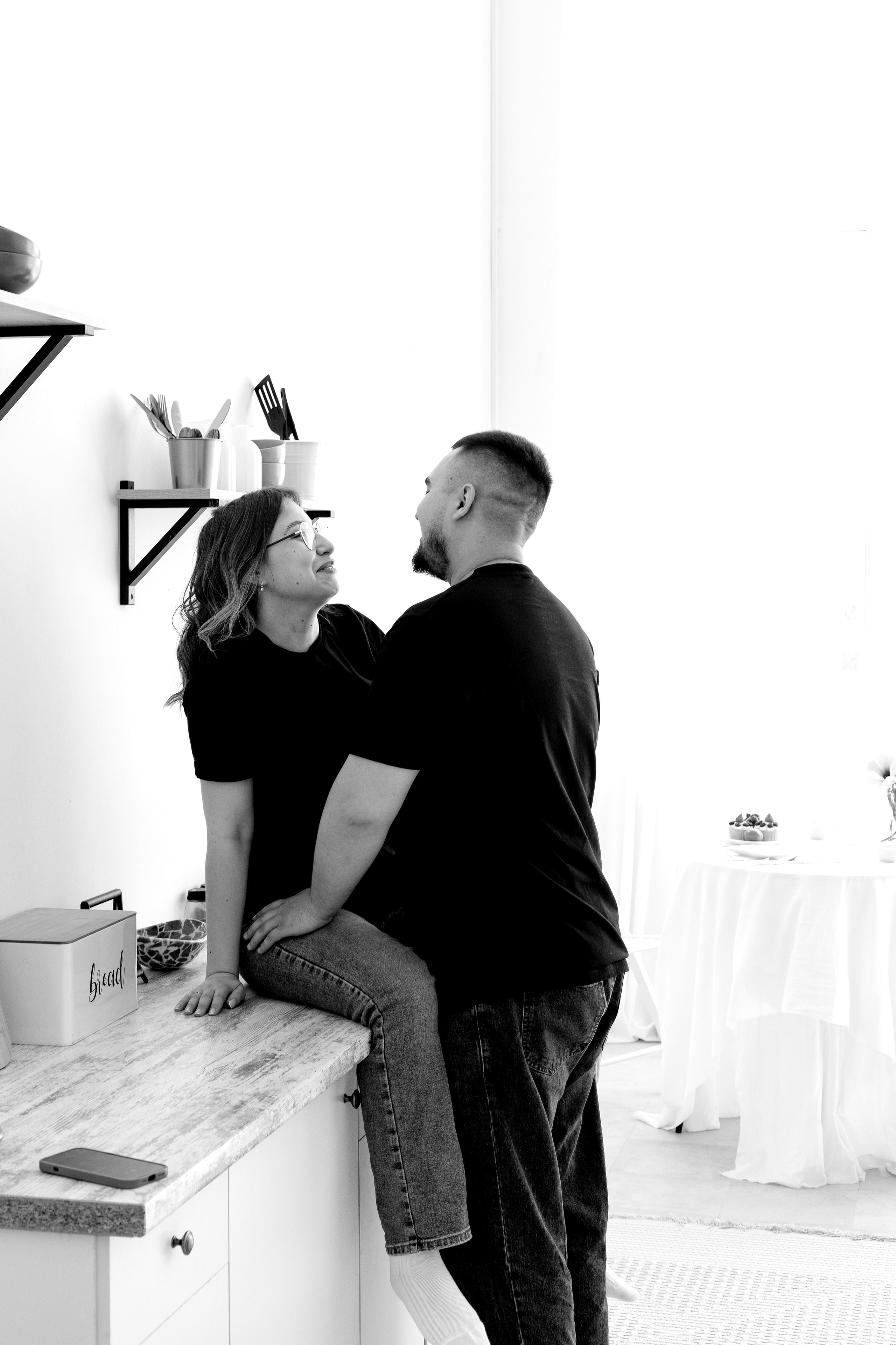 Семейная фотосессия в студии (Михаил, Крестина и Макар). Женский фотограф в Орске Новотроицке Динара Долганова