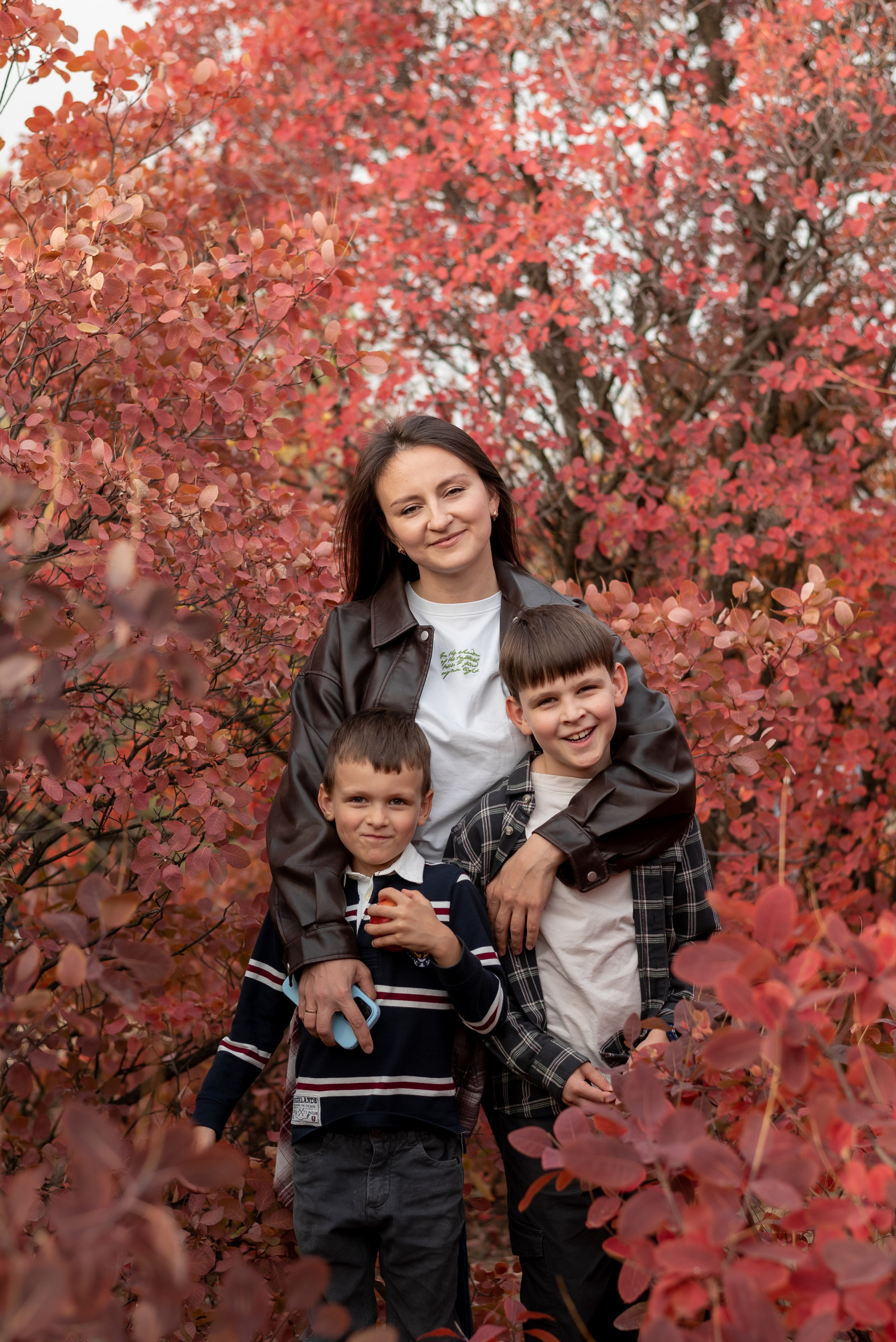 Юля и дети. Семейный фотограф Ирина Сгибнева