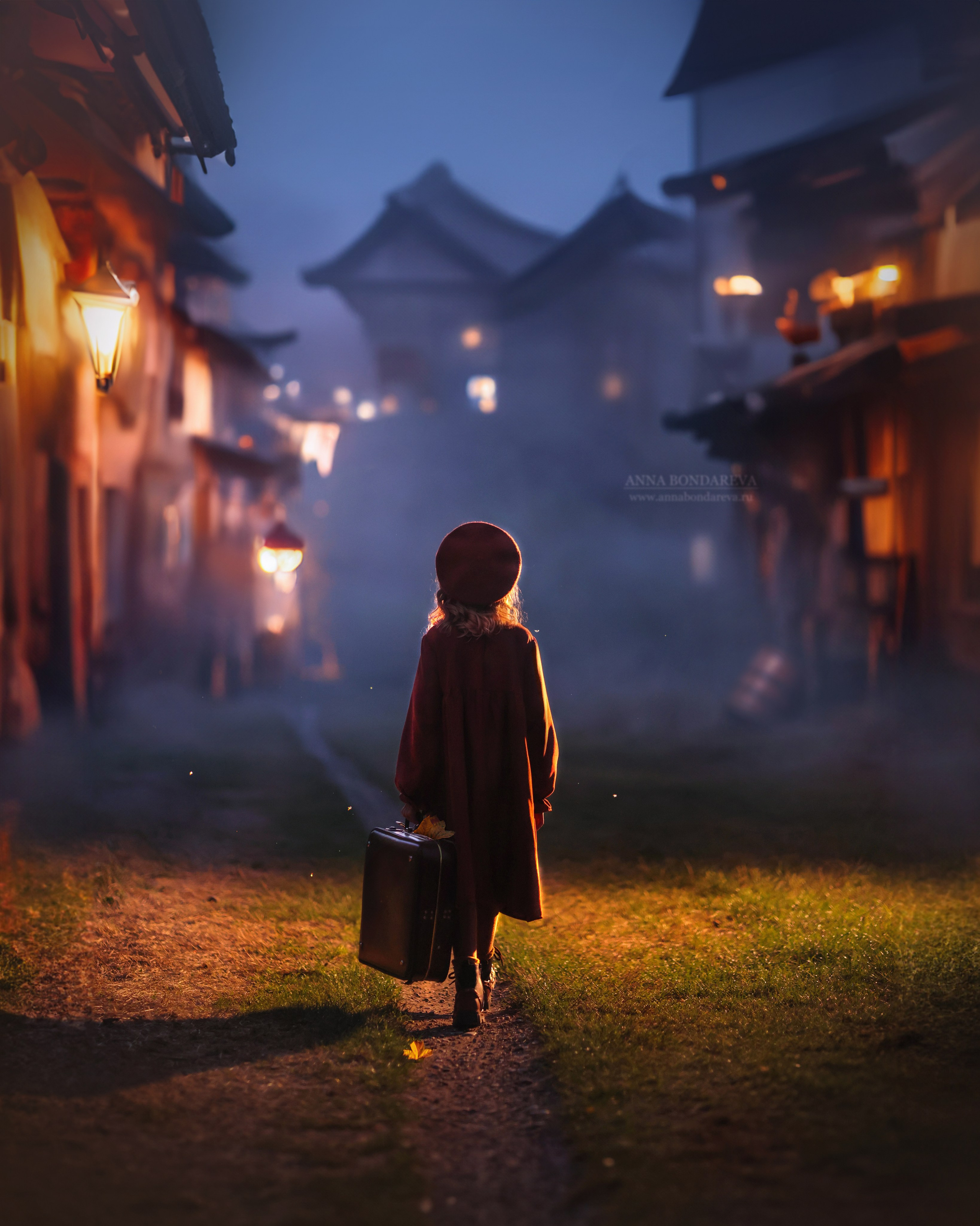 Кирочка — осенняя фотосессия на моем мастер-классе. Главная