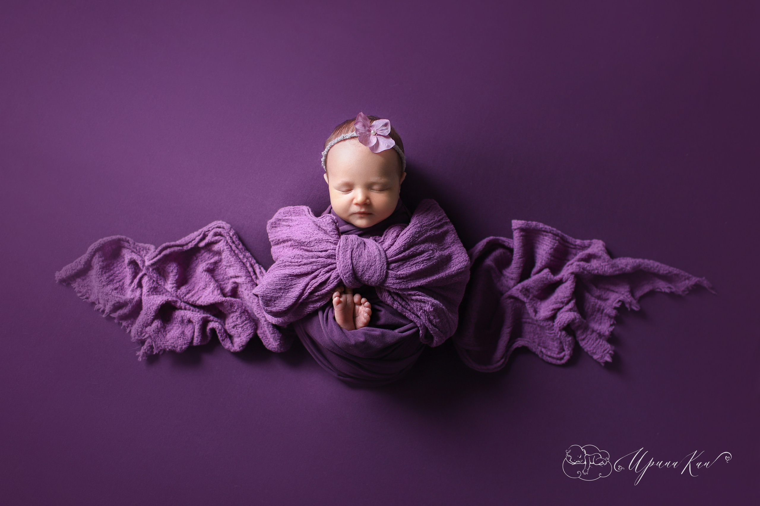 Новорожденная фотосессия для девочек. Ирина Кан Фотограф новорожденных в Екатеринбурге