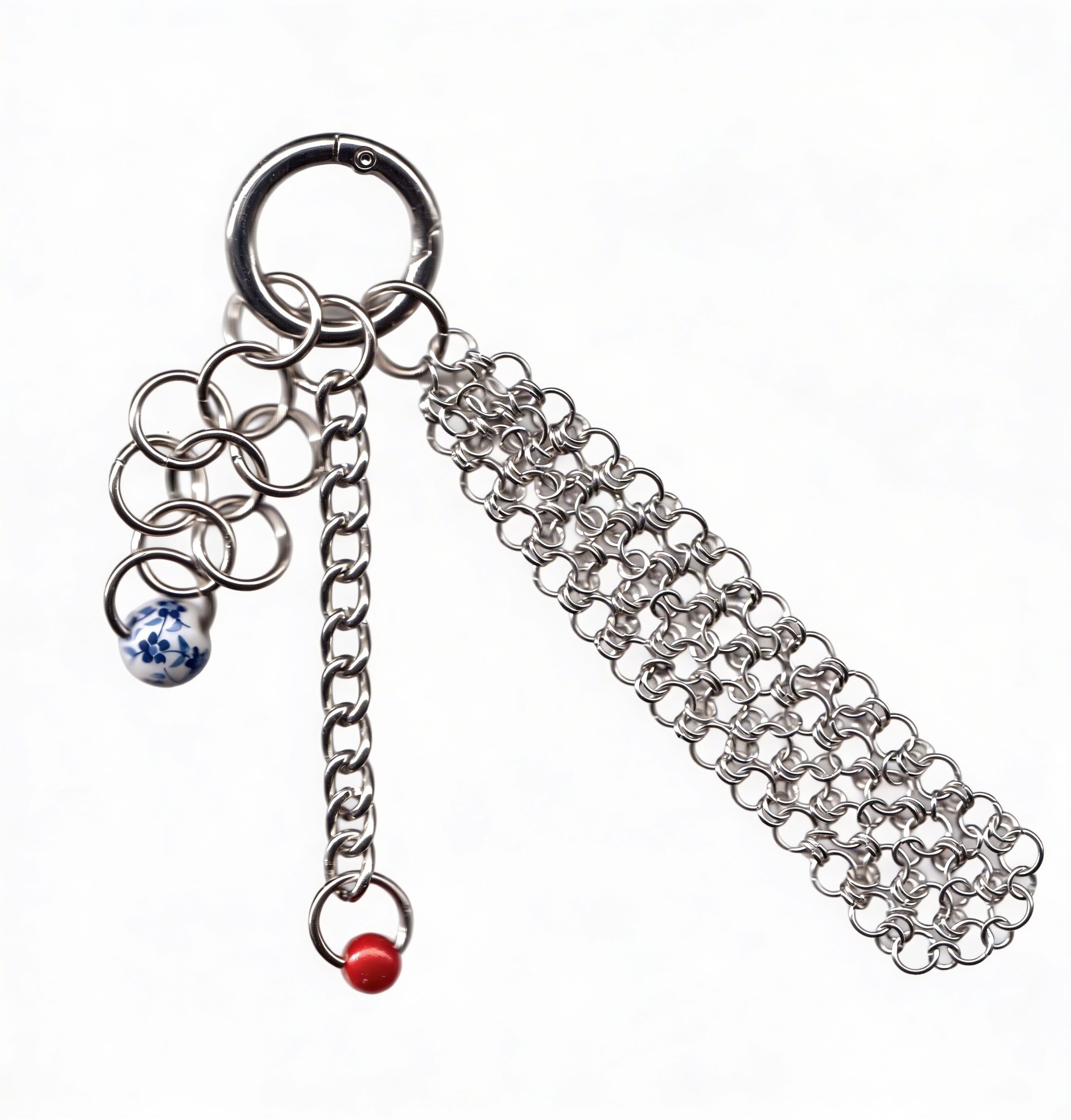 Обвесы на сумку из кольчуги. Украшения из кольчуги в Москве Соня Спросонья