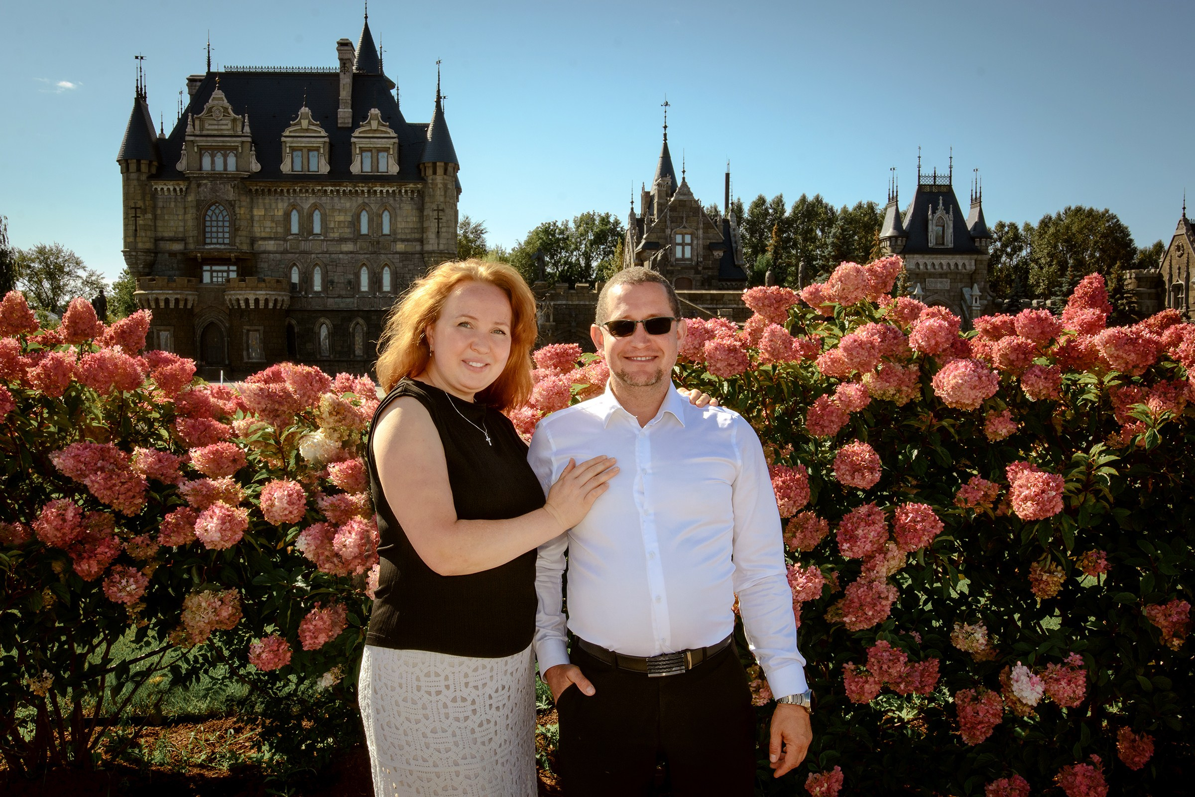 Семейная фотосессия у Замка Гарибальди. Фотограф Оксана Сафонова г. Тольятти