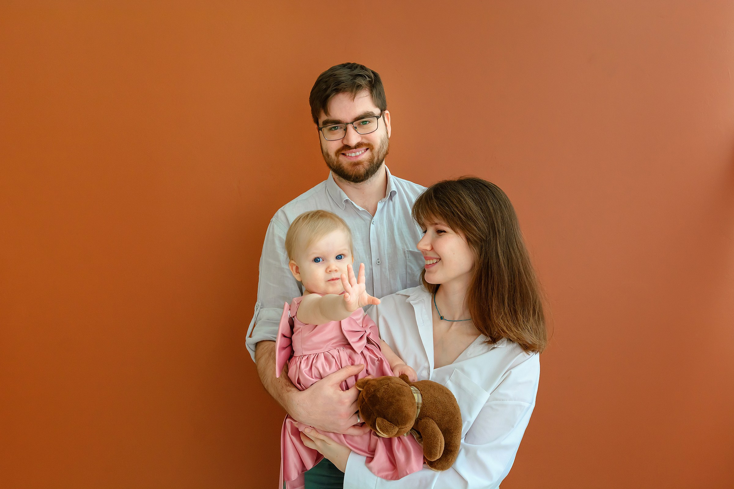 Семейная Экспресс фотосессия в студии. Фотограф Оксана Сафонова г. Тольятти