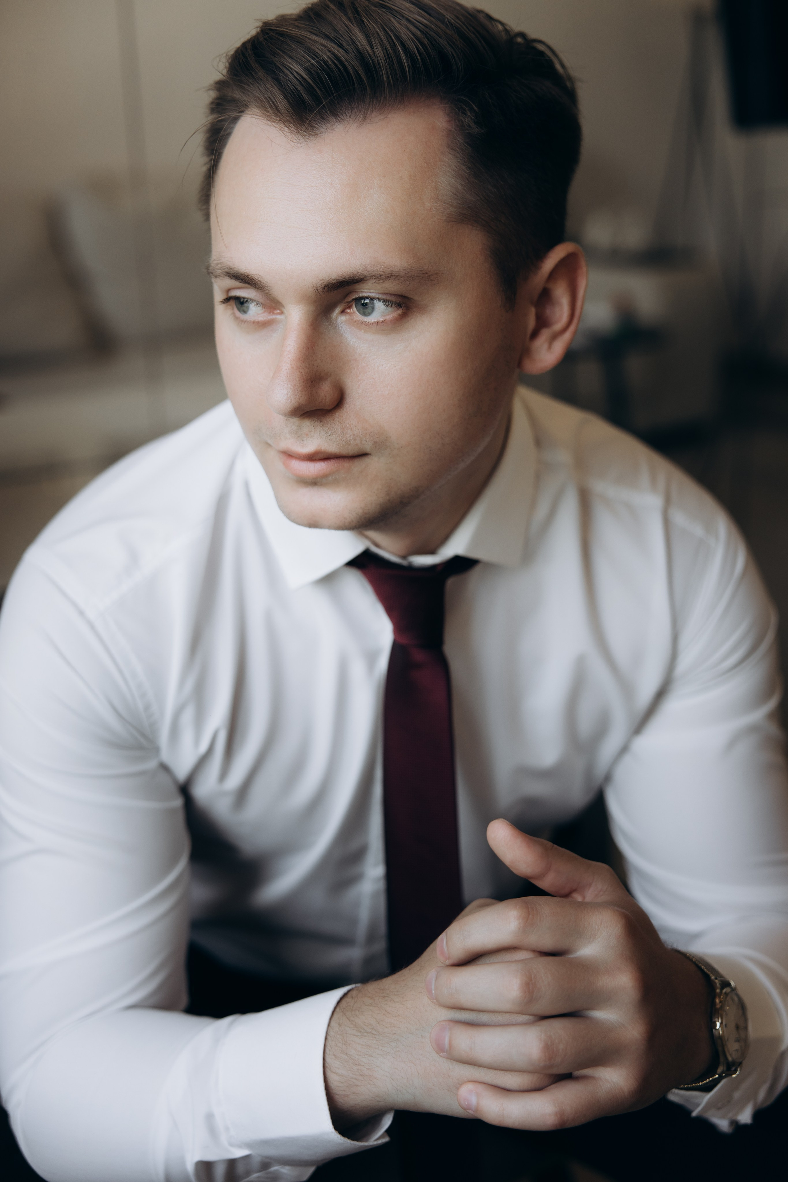 Свадебная фотосъемка в Пензе: Ольга и Владислав в отеле и студии «Перспектива»