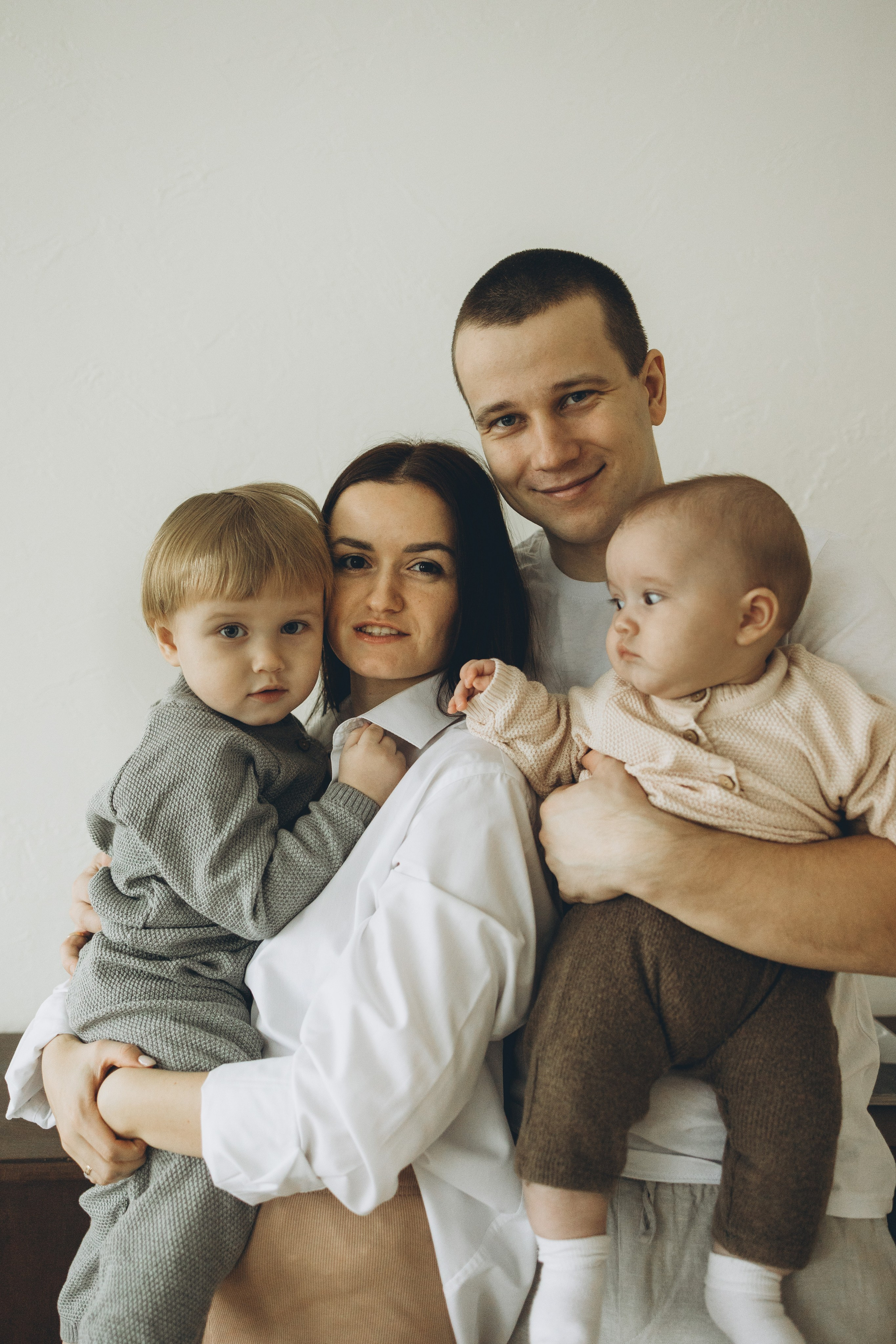 Настя, Паша, Дима и Саша. Семейный фотограф в Москве Виктория Ястребинская