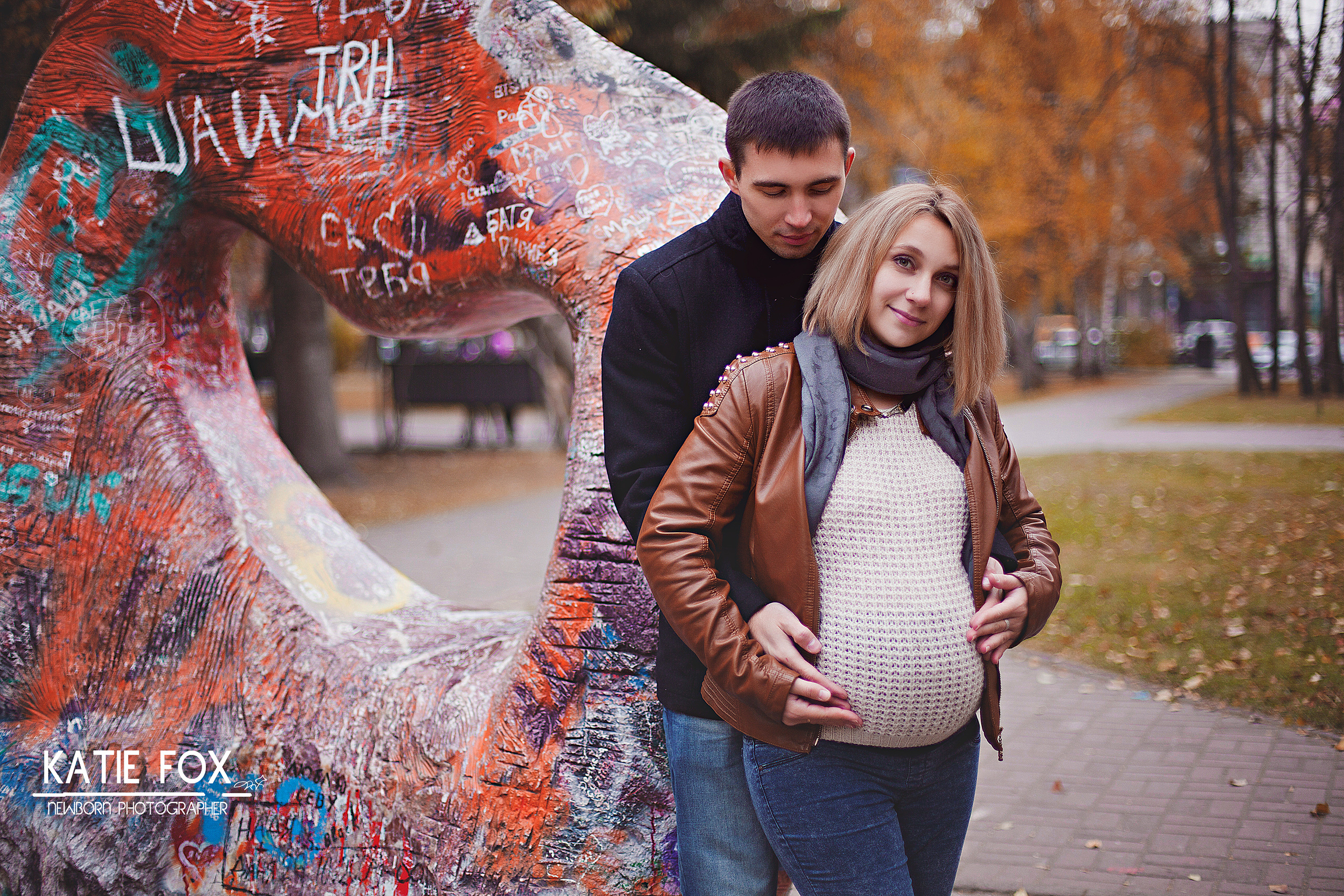 Уличная беременная съемка 26−36 недель. Фотограф новорожденных и детей до года в Новосибирске Ka