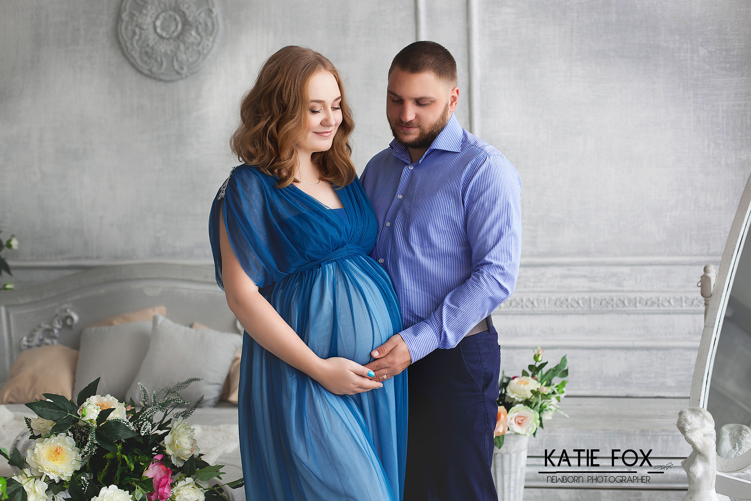 Беременная съемка 26−32 недели. Фотограф новорожденных и детей до года в Новосибирске Ka