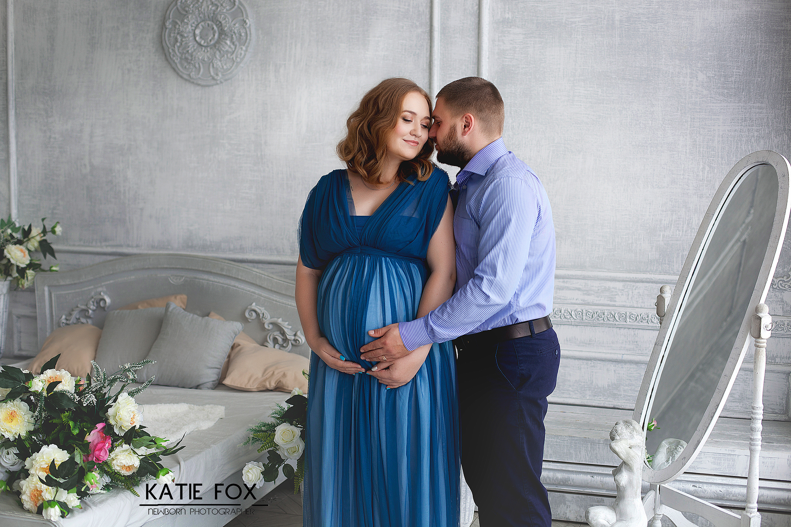 Беременная съемка 26−32 недели. Фотограф новорожденных и детей до года в Новосибирске Ka