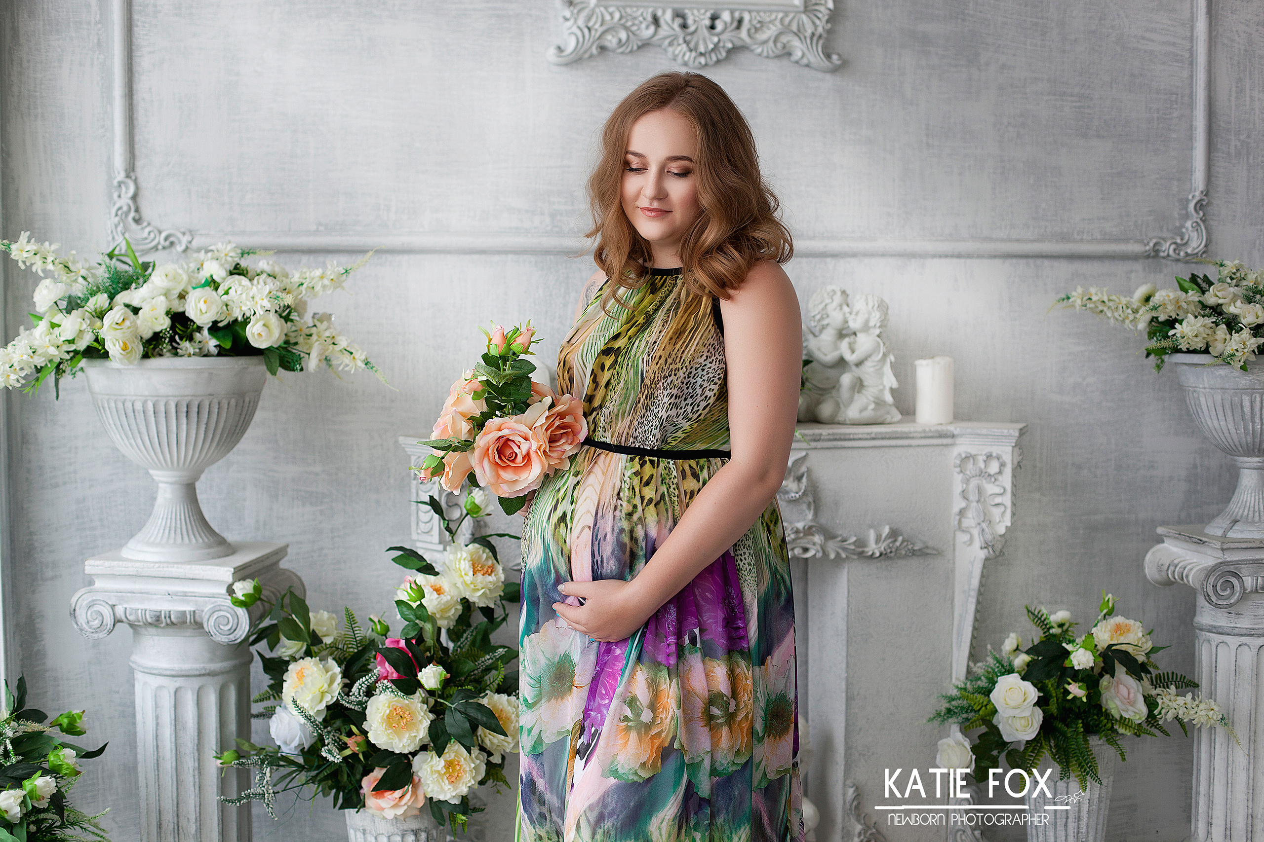 Беременная съемка 26−32 недели. Фотограф новорожденных и детей до года в Новосибирске Ka