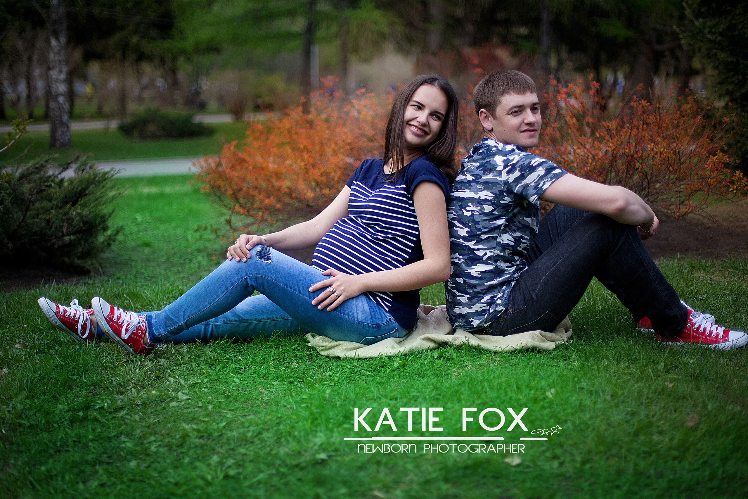 Уличная беременная съемка 26−36 недель. Фотограф новорожденных и детей до года в Новосибирске Ka