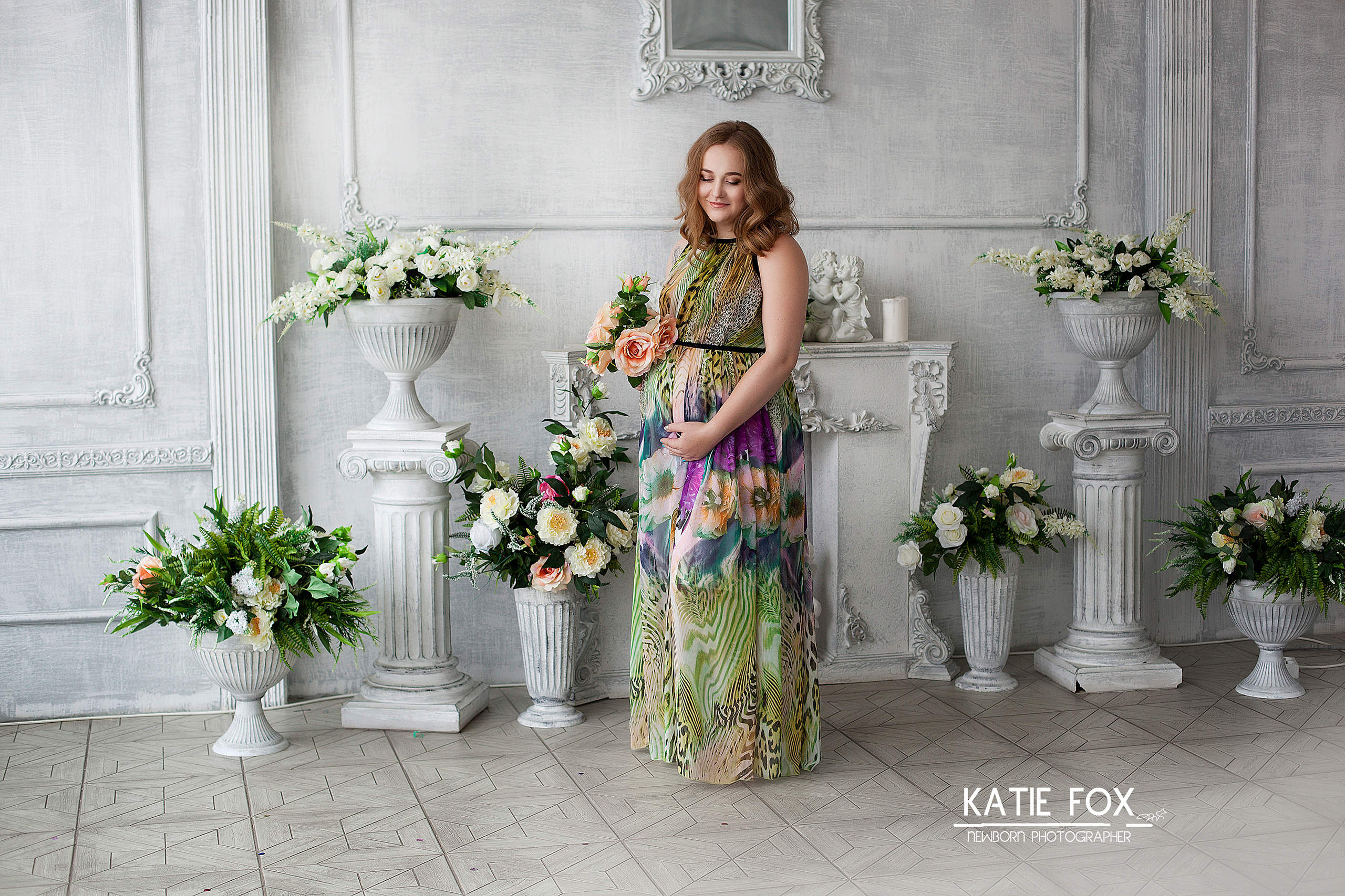 Беременная съемка 26−32 недели. Фотограф новорожденных и детей до года в Новосибирске Ka