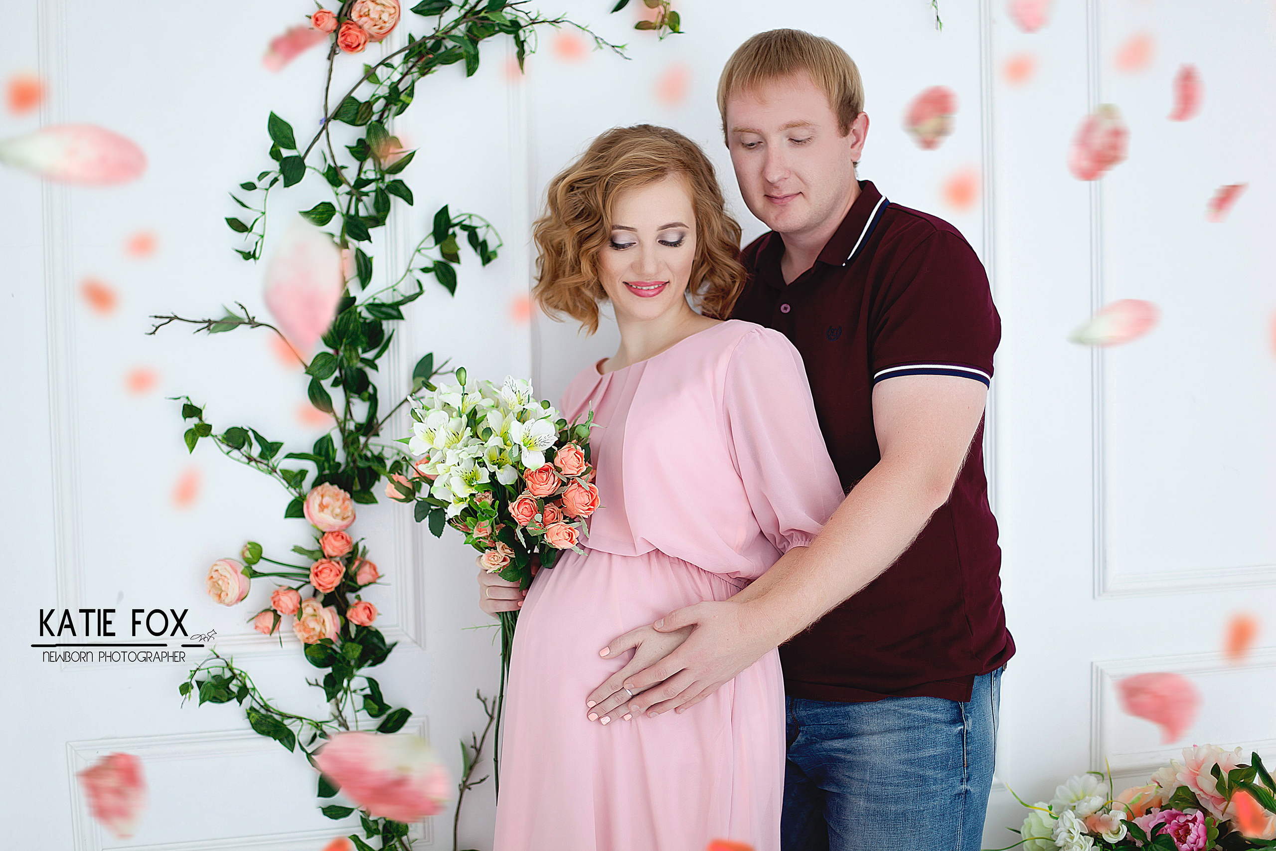 Беременная съемка 26−32 недели. Фотограф новорожденных и детей до года в Новосибирске Ka