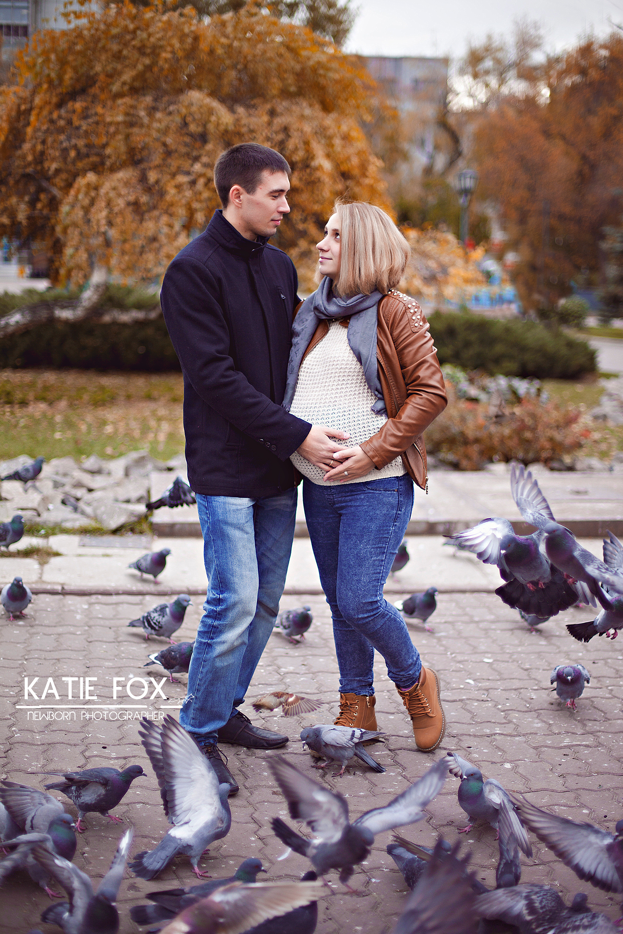 Уличная беременная съемка 26−36 недель. Фотограф новорожденных и детей до года в Новосибирске Ka