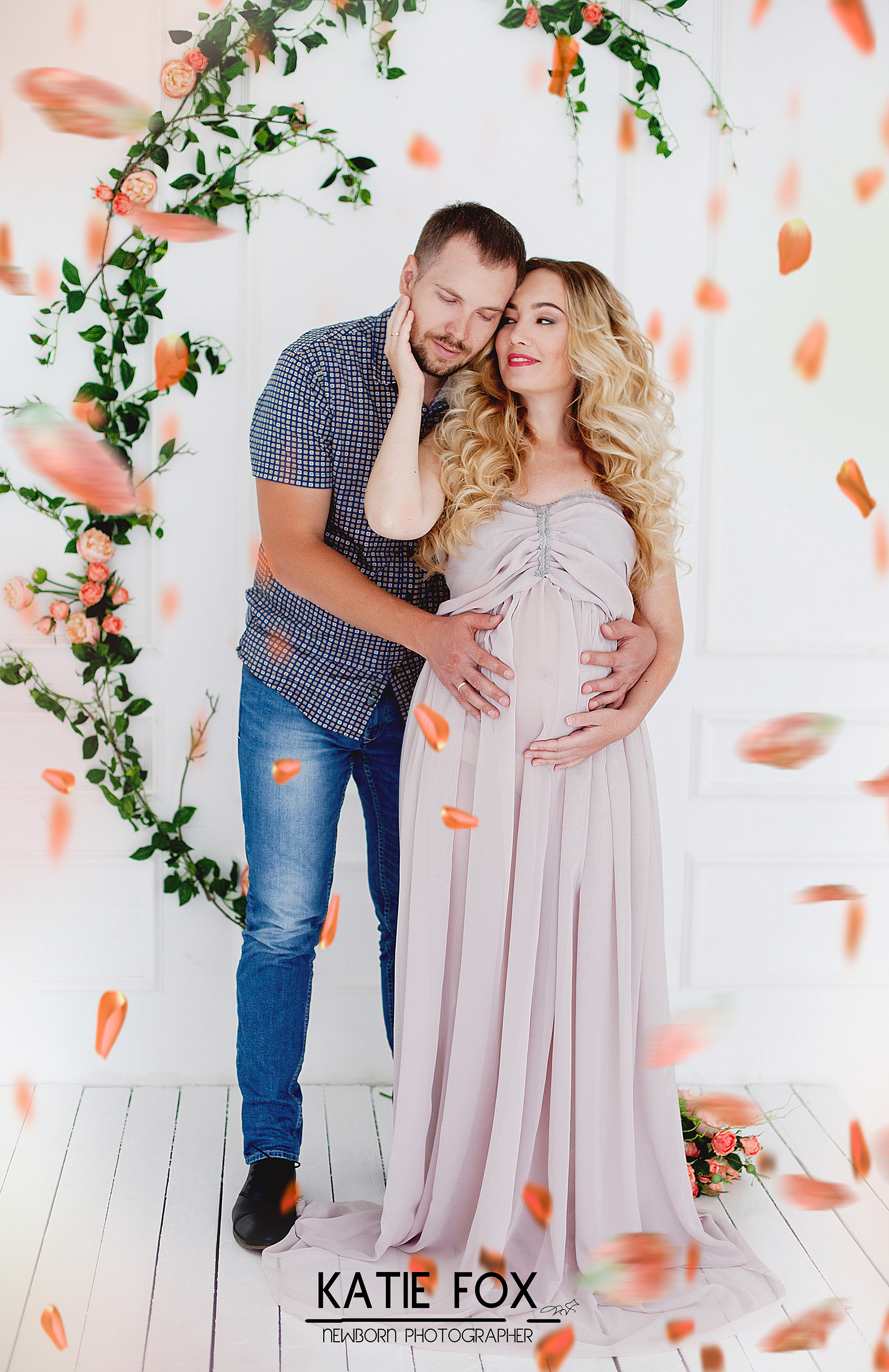 Беременная съемка 26−32 недели. Фотограф новорожденных и детей до года в Новосибирске Ka