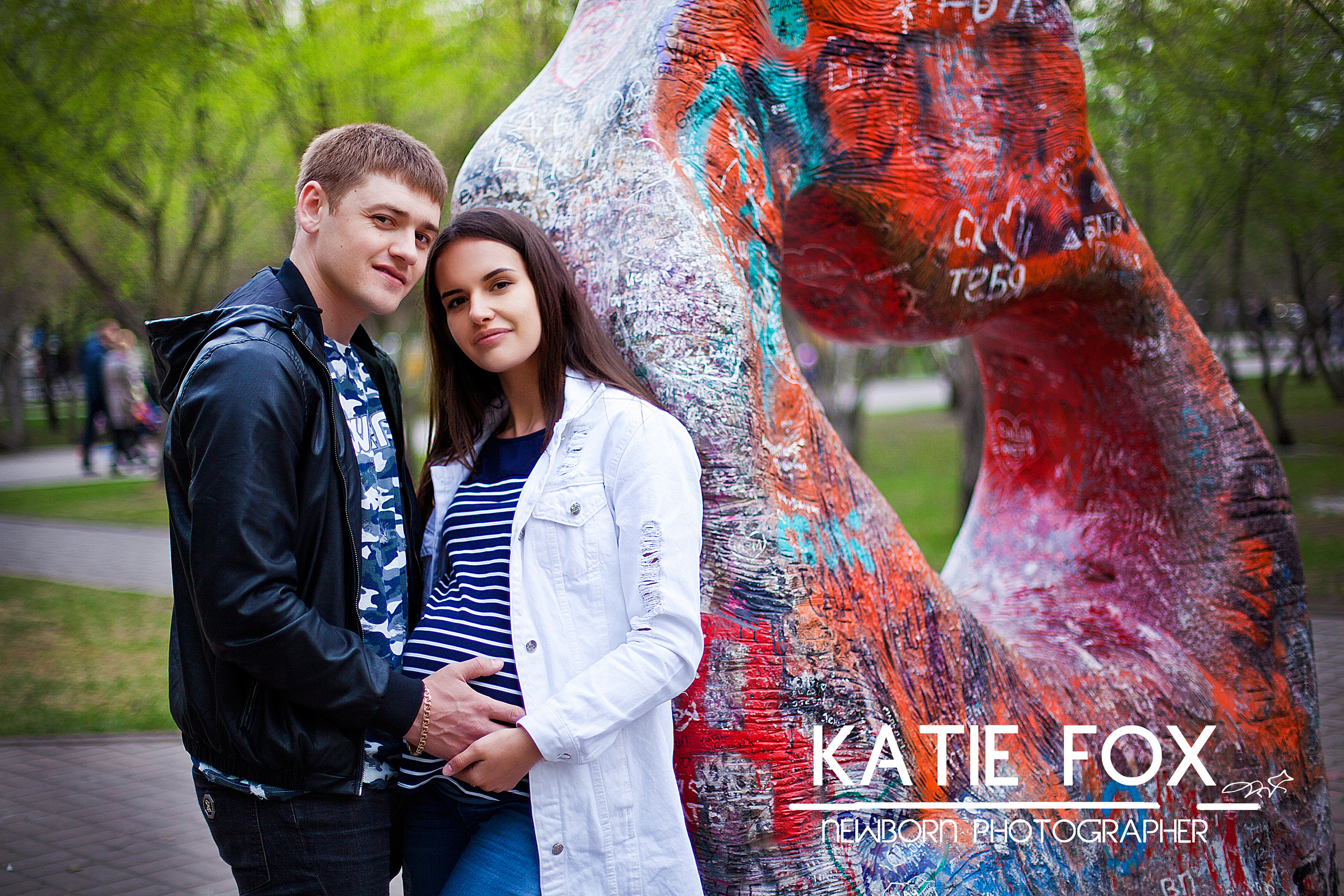 Уличная беременная съемка 26−36 недель. Фотограф новорожденных и детей до года в Новосибирске Ka