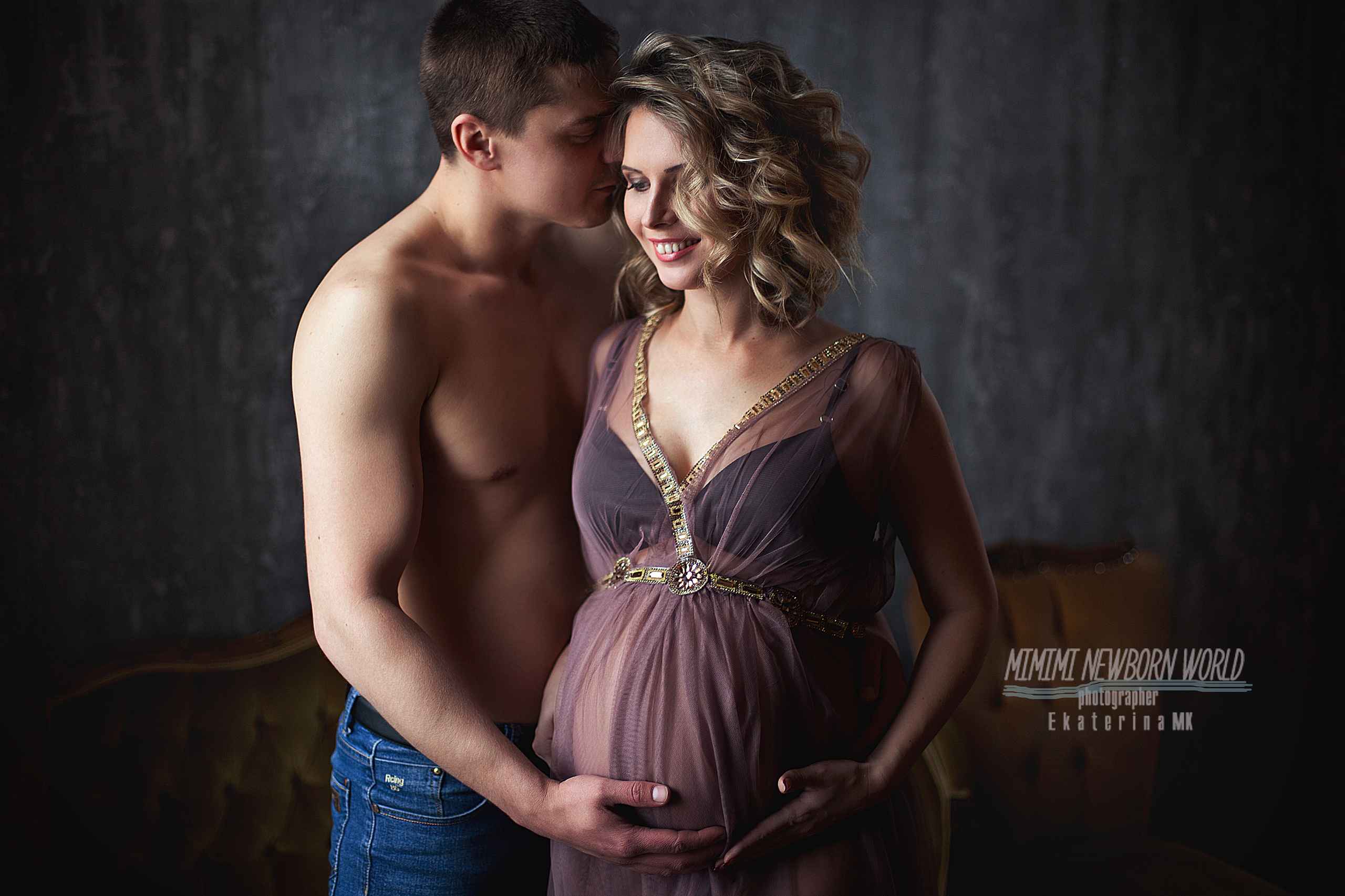 Беременная съемка 26−32 недели. Фотограф новорожденных и детей до года в Новосибирске Ka