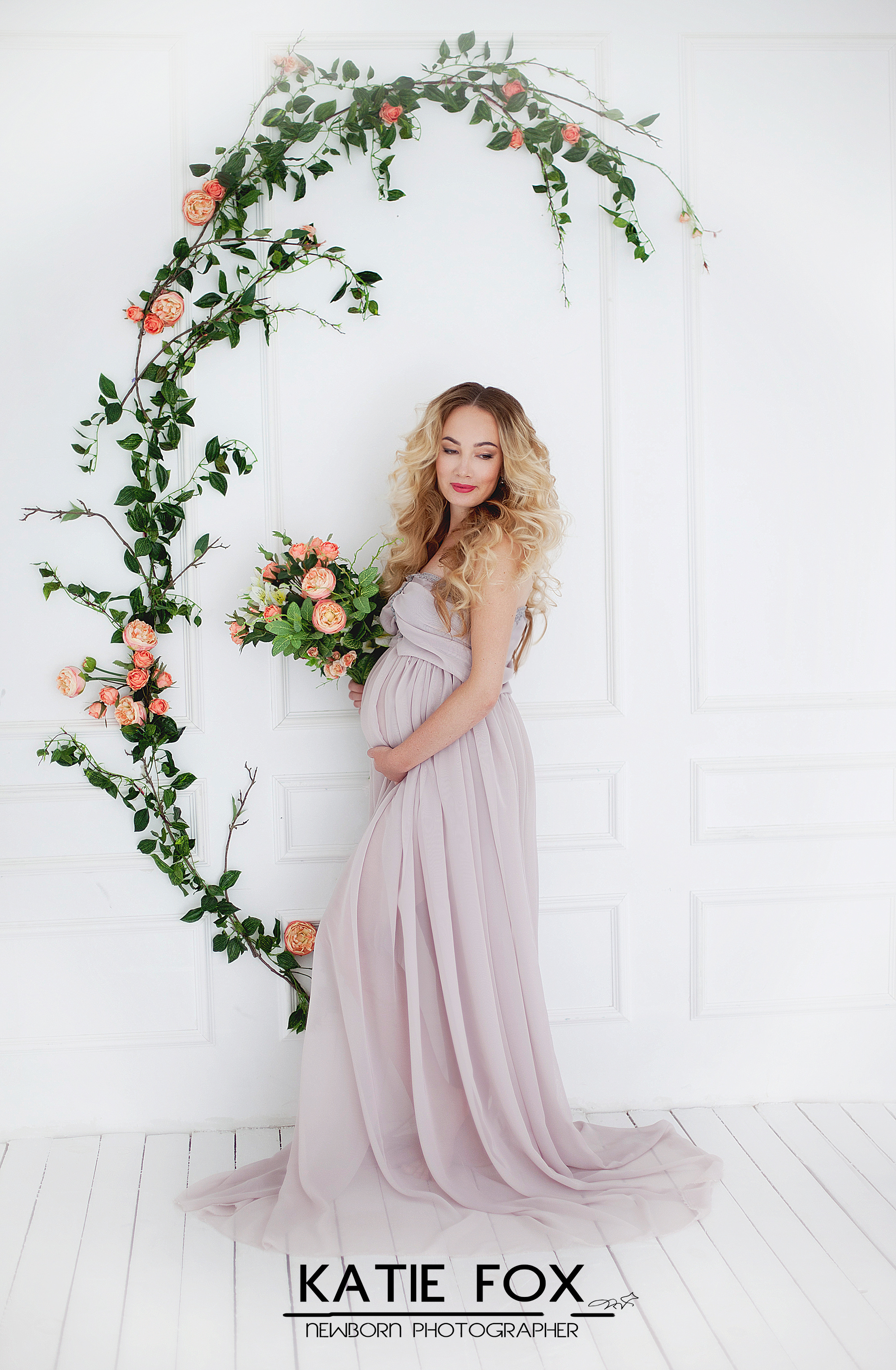 Беременная съемка 26−32 недели. Фотограф новорожденных и детей до года в Новосибирске Ka