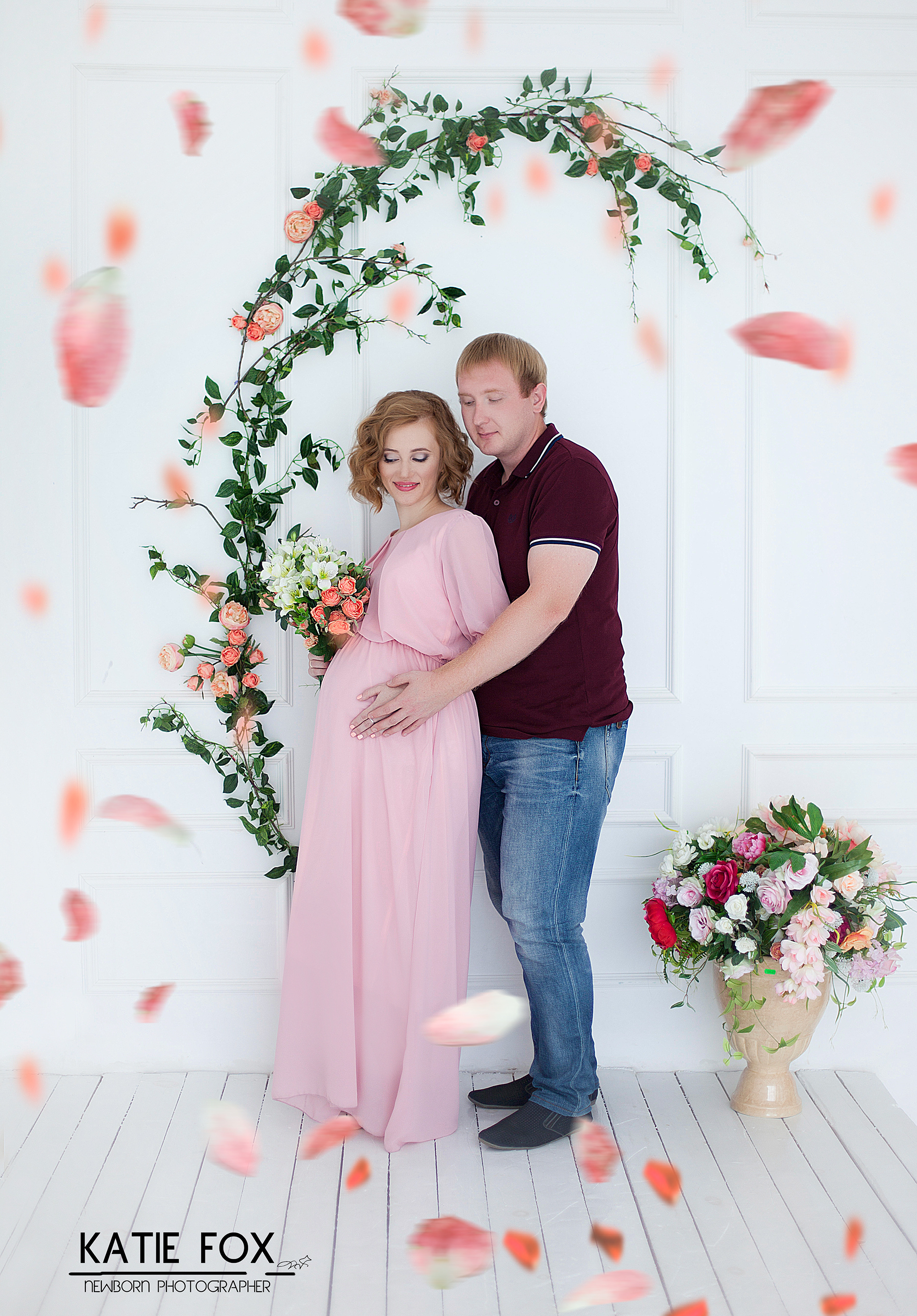 Беременная съемка 26−32 недели. Фотограф новорожденных и детей до года в Новосибирске Ka