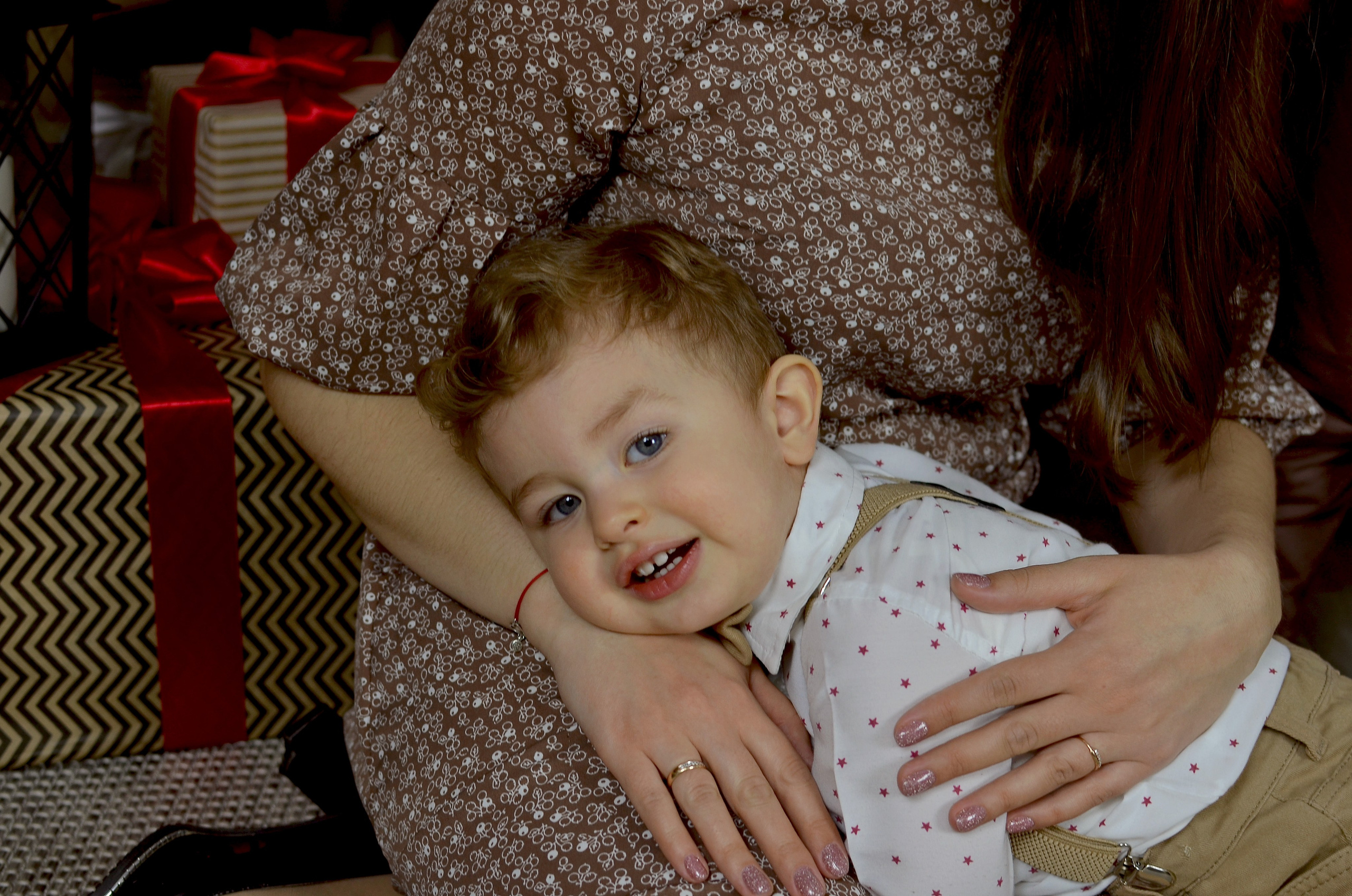 Озорная Новогодняя фотосессия. Семейный и детский фотограф в городе Грязи Олеся Огурцова