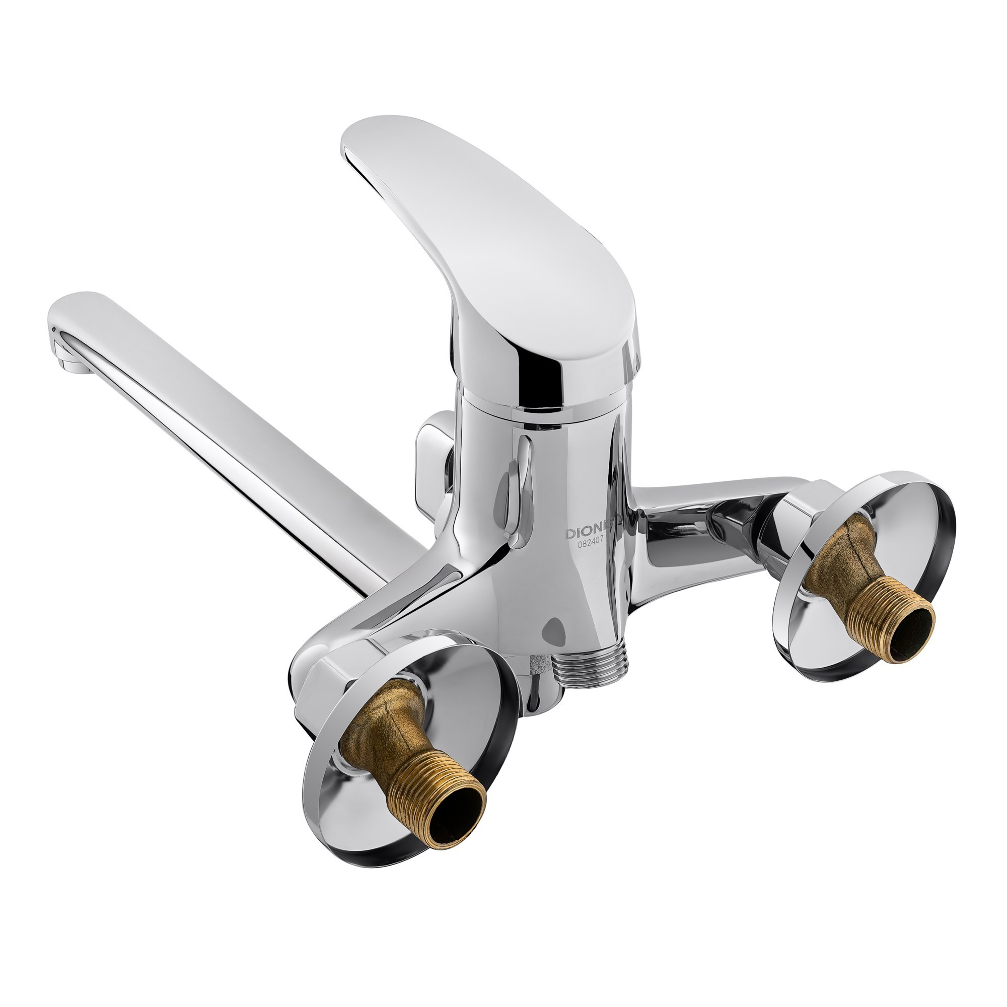 Смеситель для ванны вид сзади