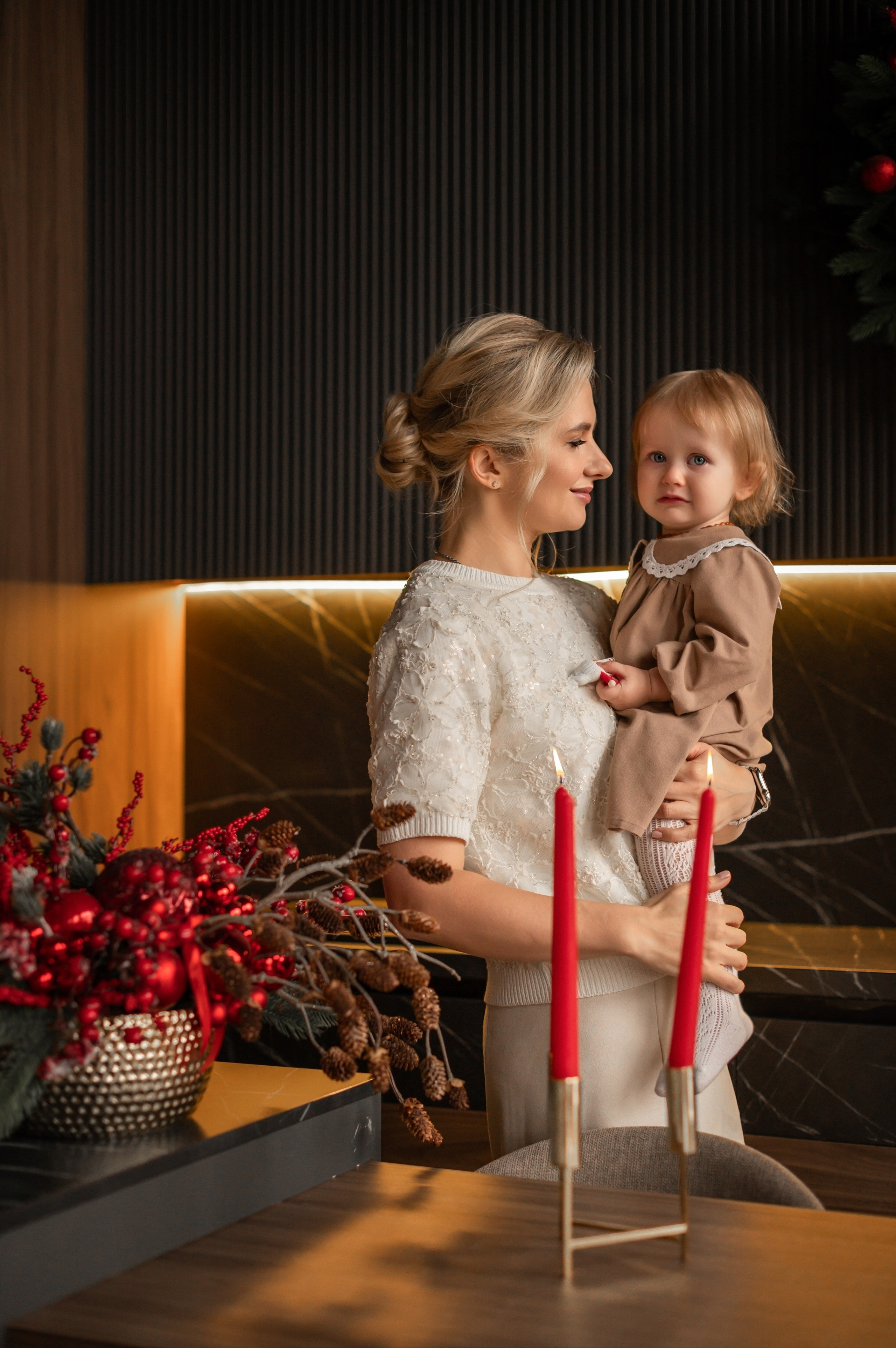 Семья Екатерины в студии Мимика