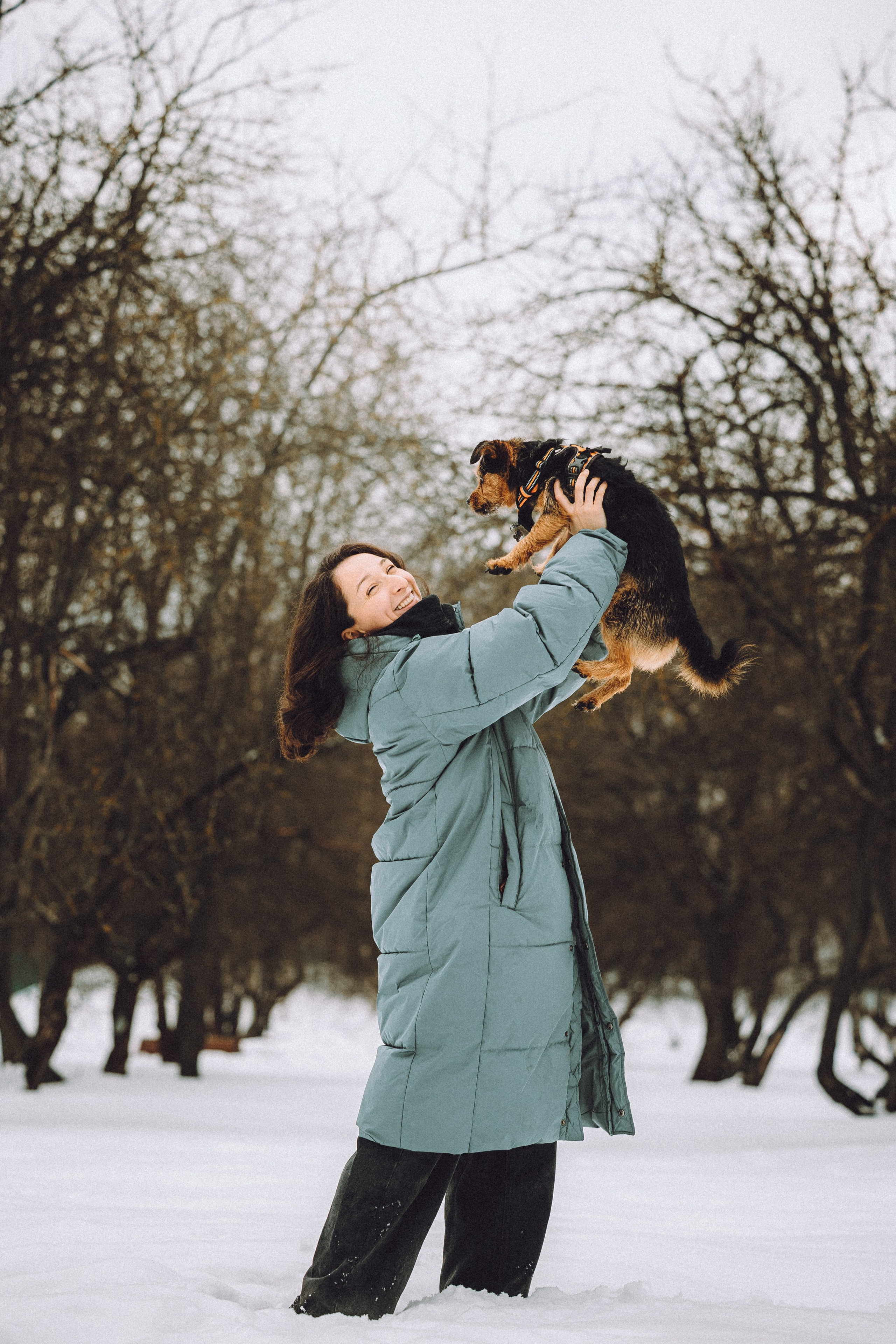 Инна и Чуви. Семейный фотограф животных, анималист в Москве Екатерина Киреева