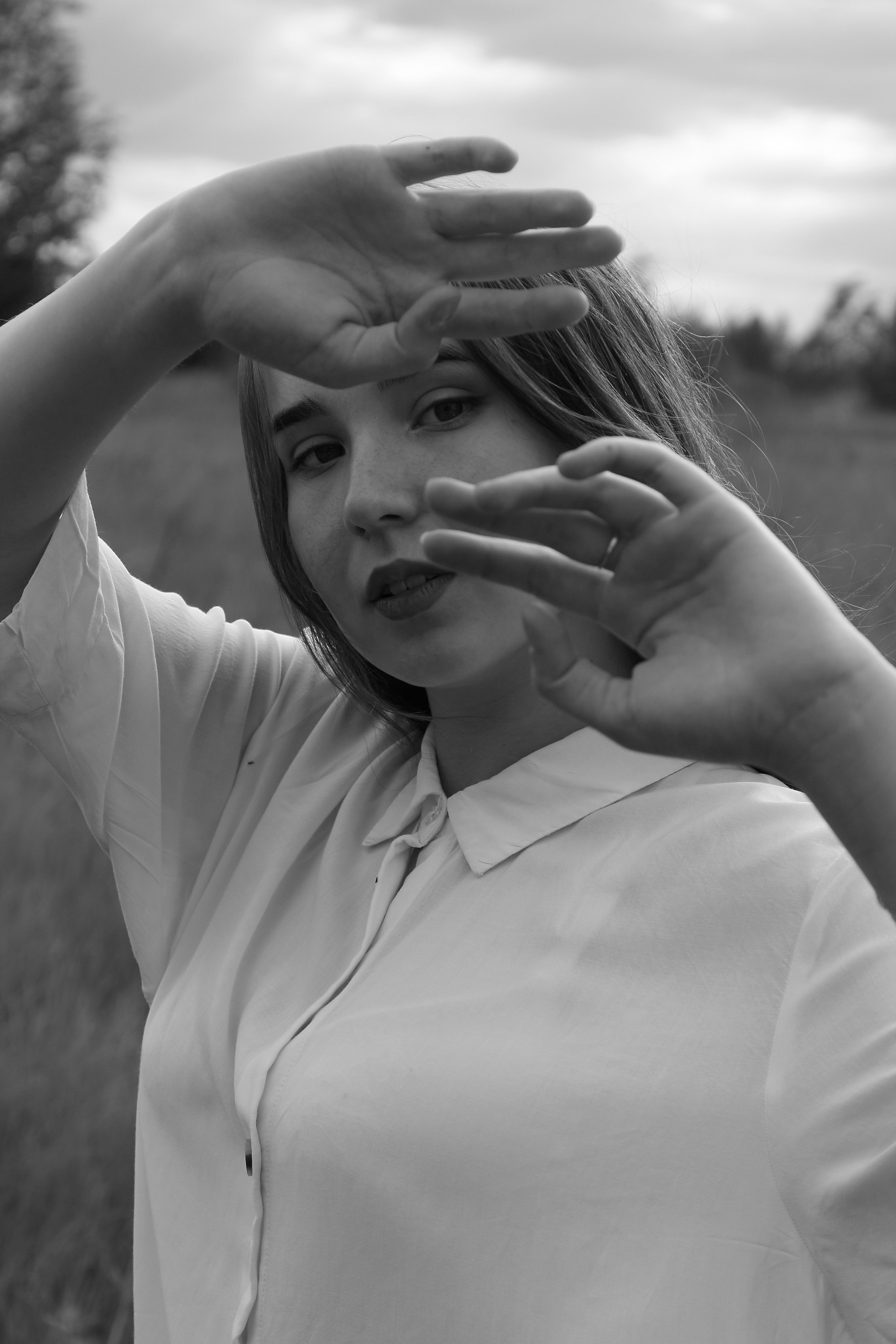 Дарья. В поле. Творческий фотограф в Казани Власкова Анастасия
