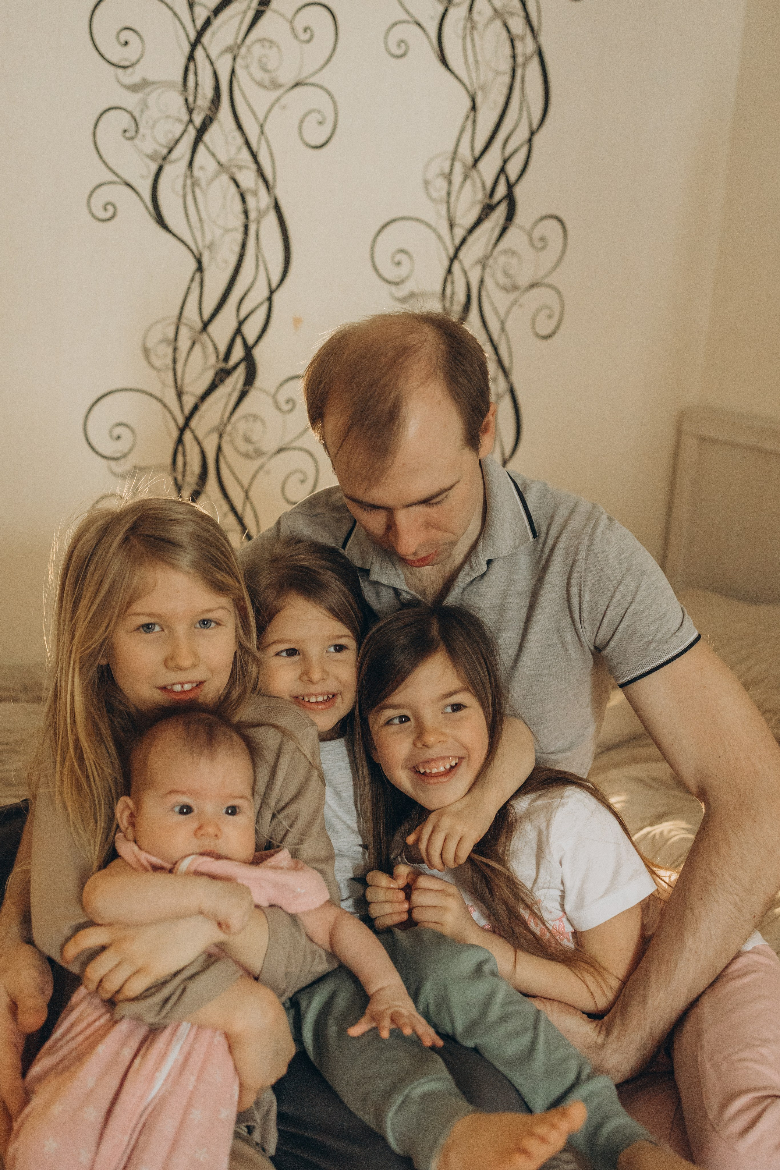 Эля, Вася, Алиса, Ева, Мира и Яся. Семейный фотограф в Москве Виктория Ястребинская