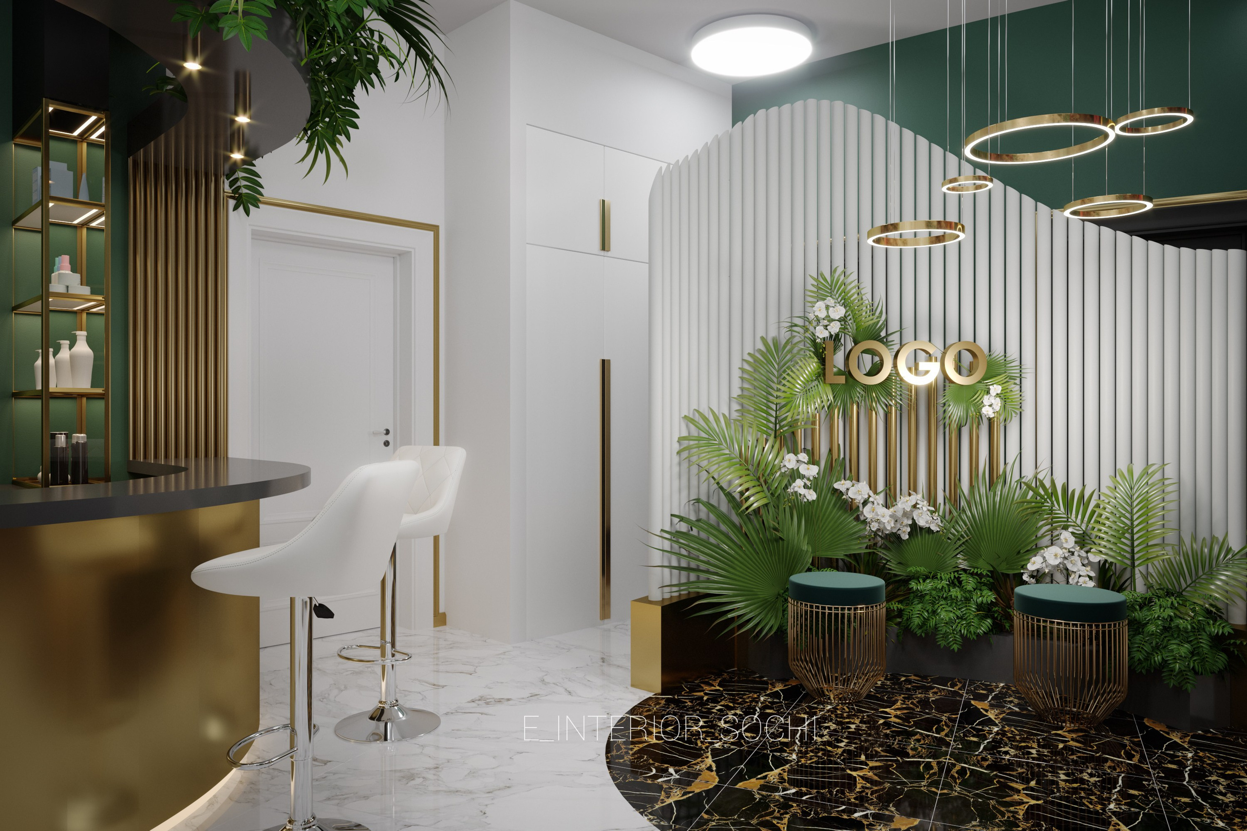 BEAUTY_KOVORK_AMAZON. Дизайн интерьера Евгения Тисленко