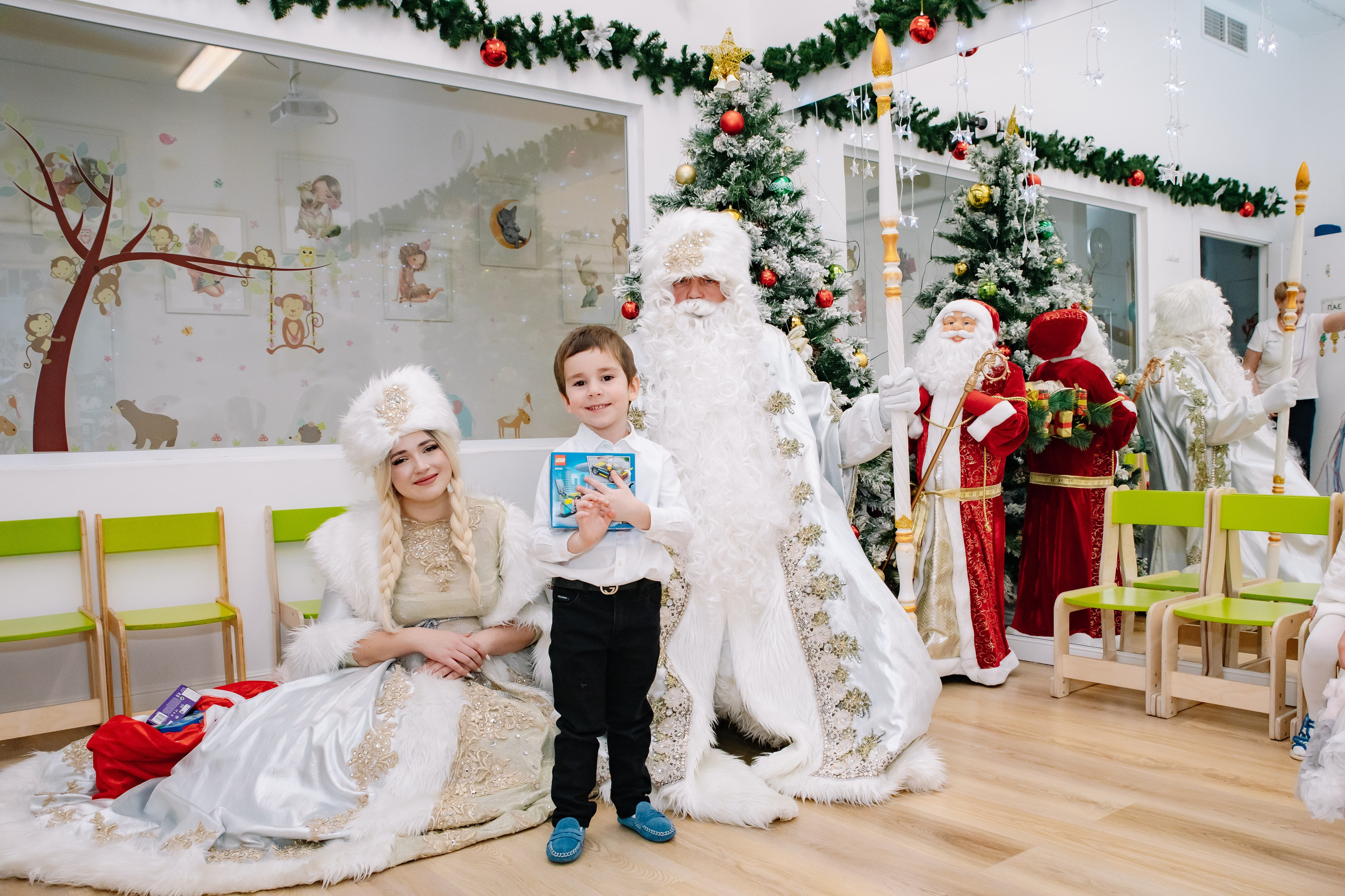 Новогодний утренник в саду Пятачок. Фотограф в Москве Яна Полосина