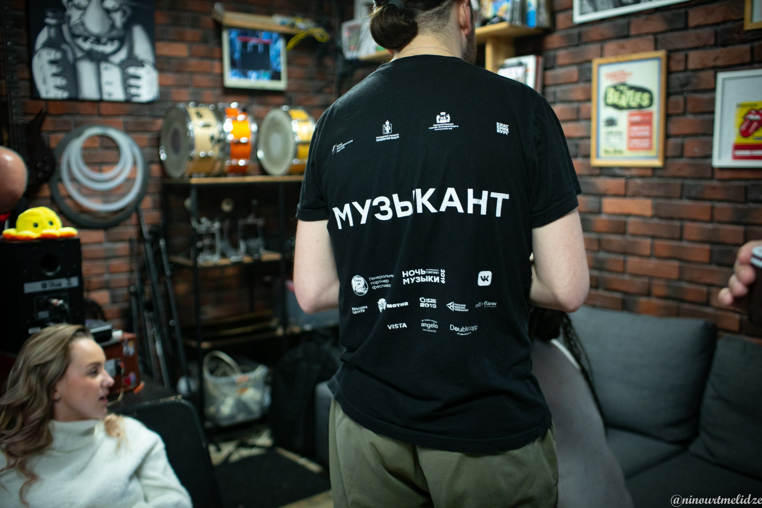 Репетиция Сергея Арутюнова. Art photographer Nino