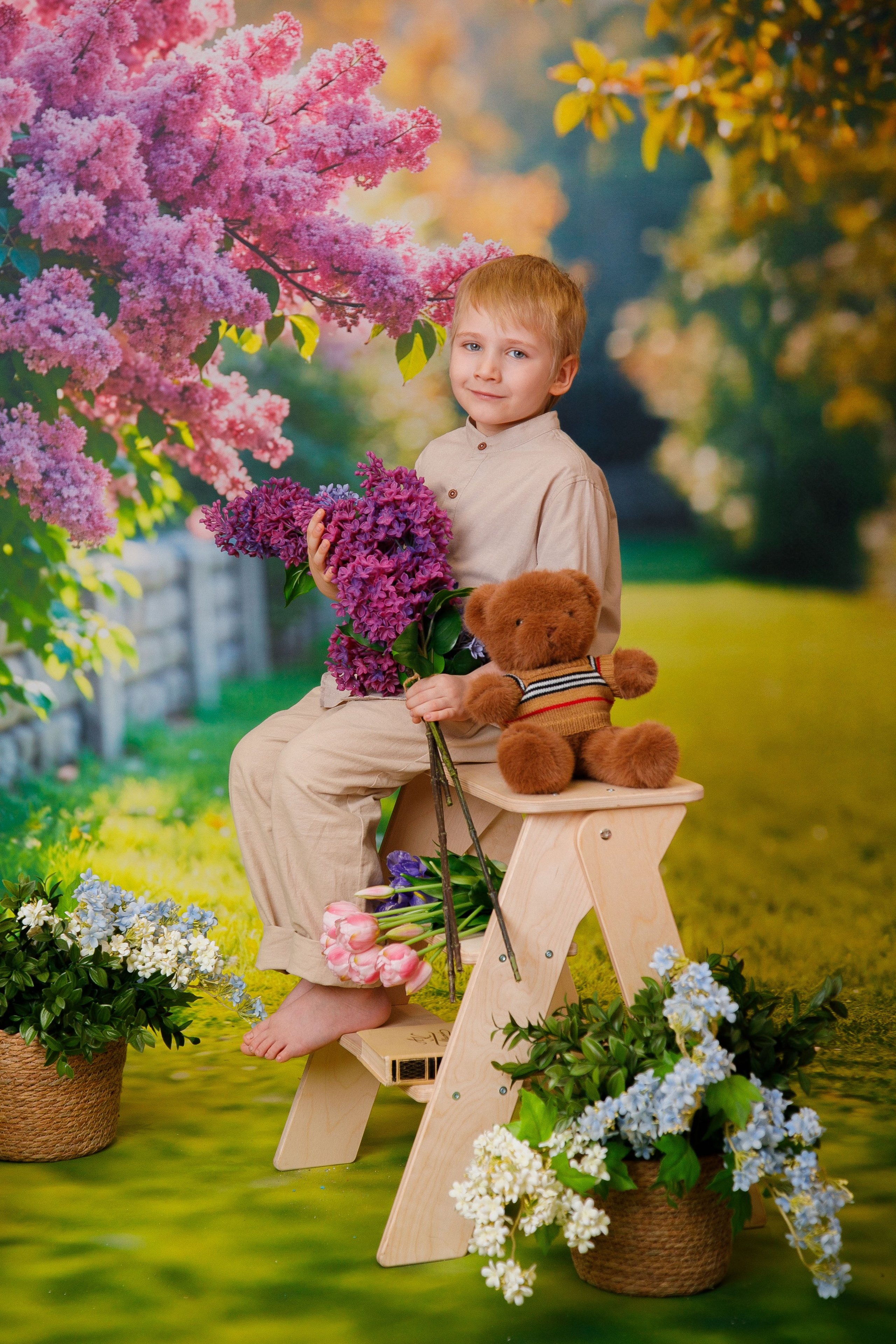 Сирень. Детская фотостудия Москва