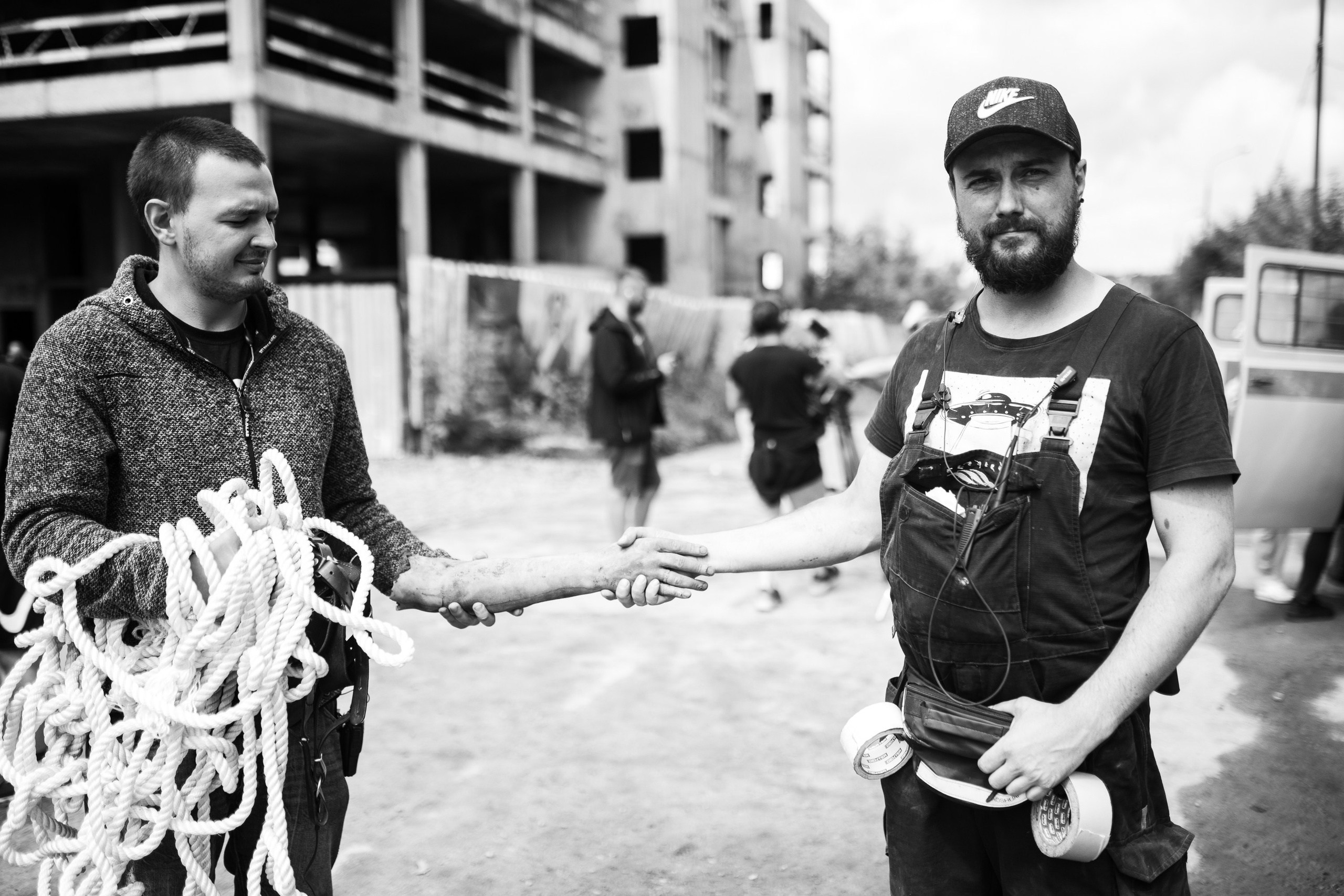 BTS Фильма «Дольщики». Свадебный и репортажный фотограф Павел Царьков