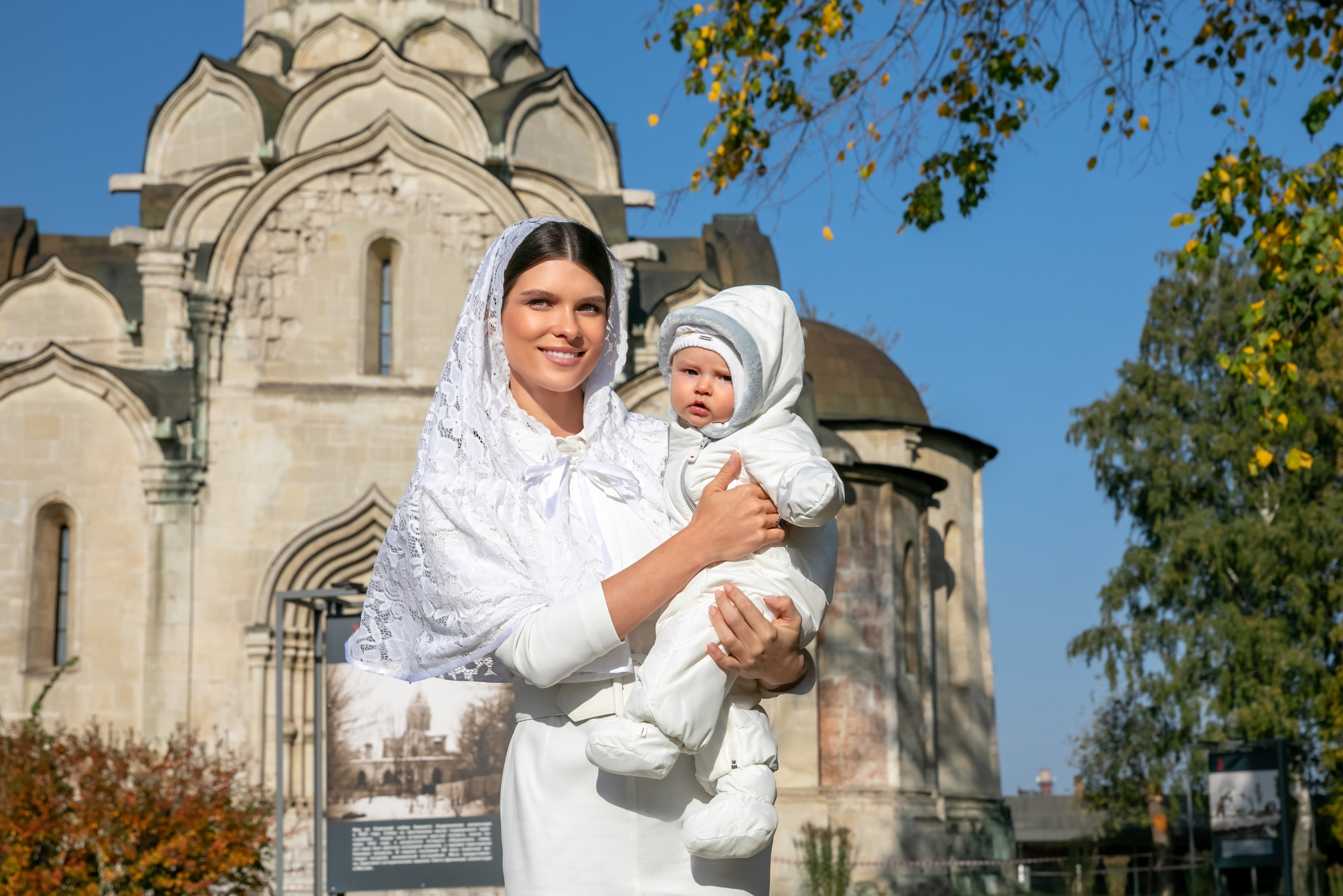 Крещение в Спасо-Андрониковом монастыре 12.10.2024. Фотограф крещения и венчания Антонова Надежда г. Москва