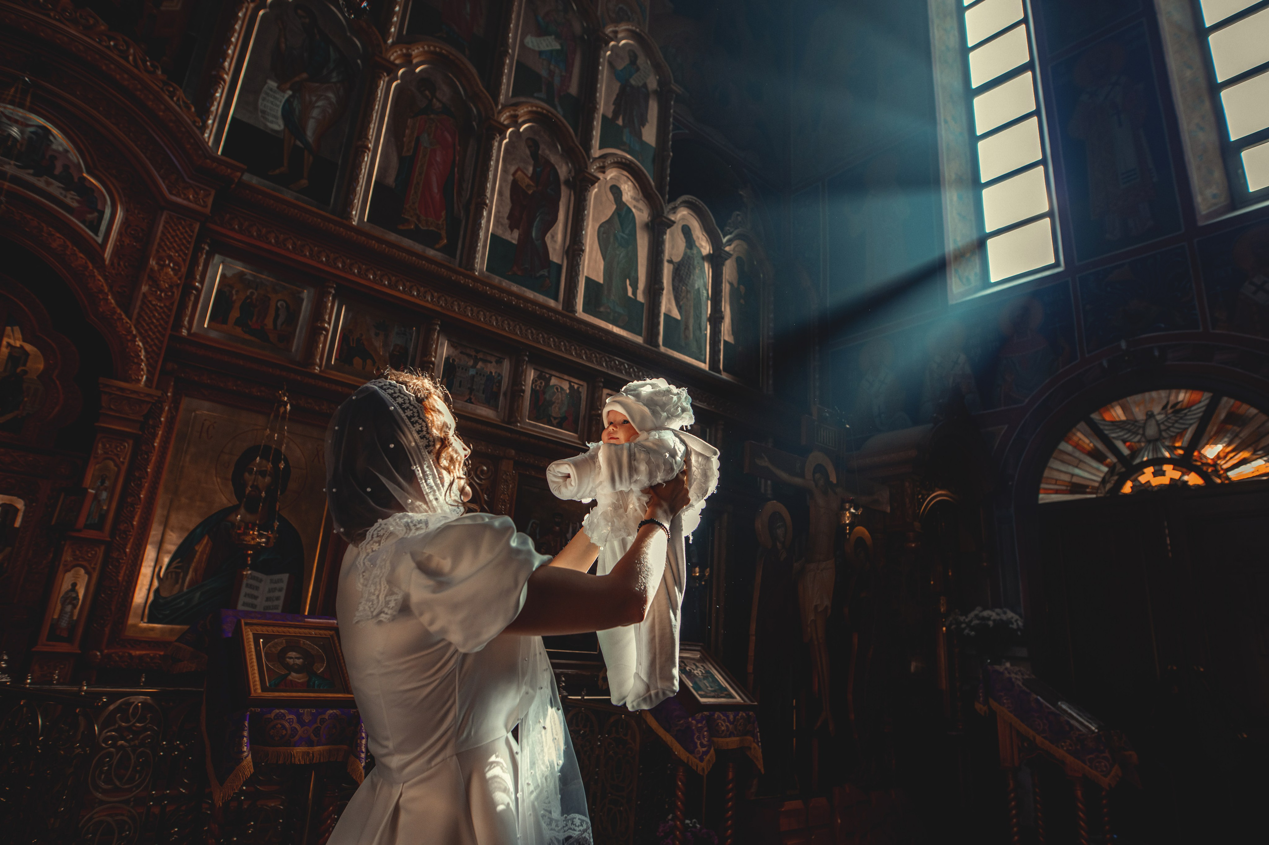 Таинство Крещения Александры. Фотограф Таинств Крещения и Венчания в г. Курске