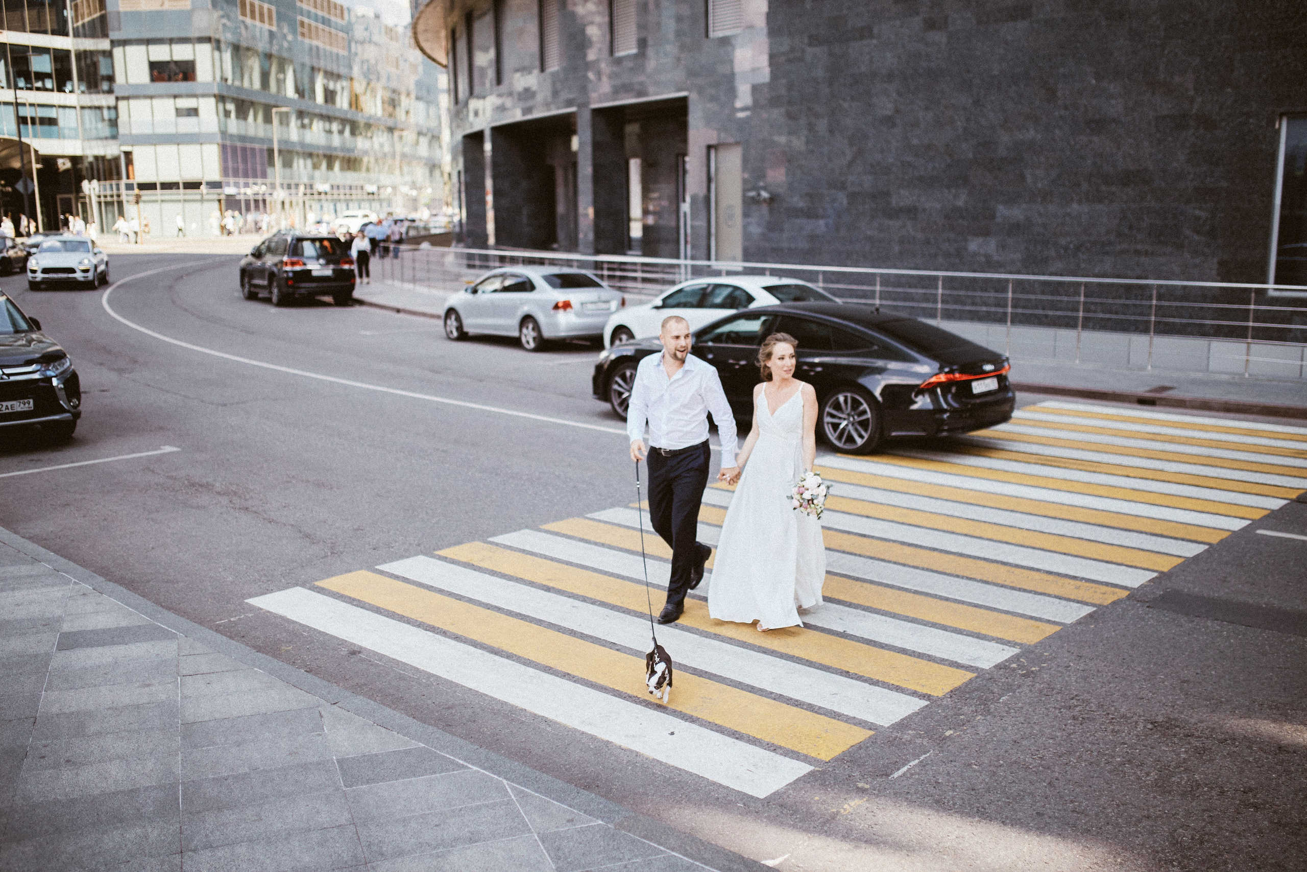 Свадьба в Сити. Портретный фотограф в Москве Мария Варлей