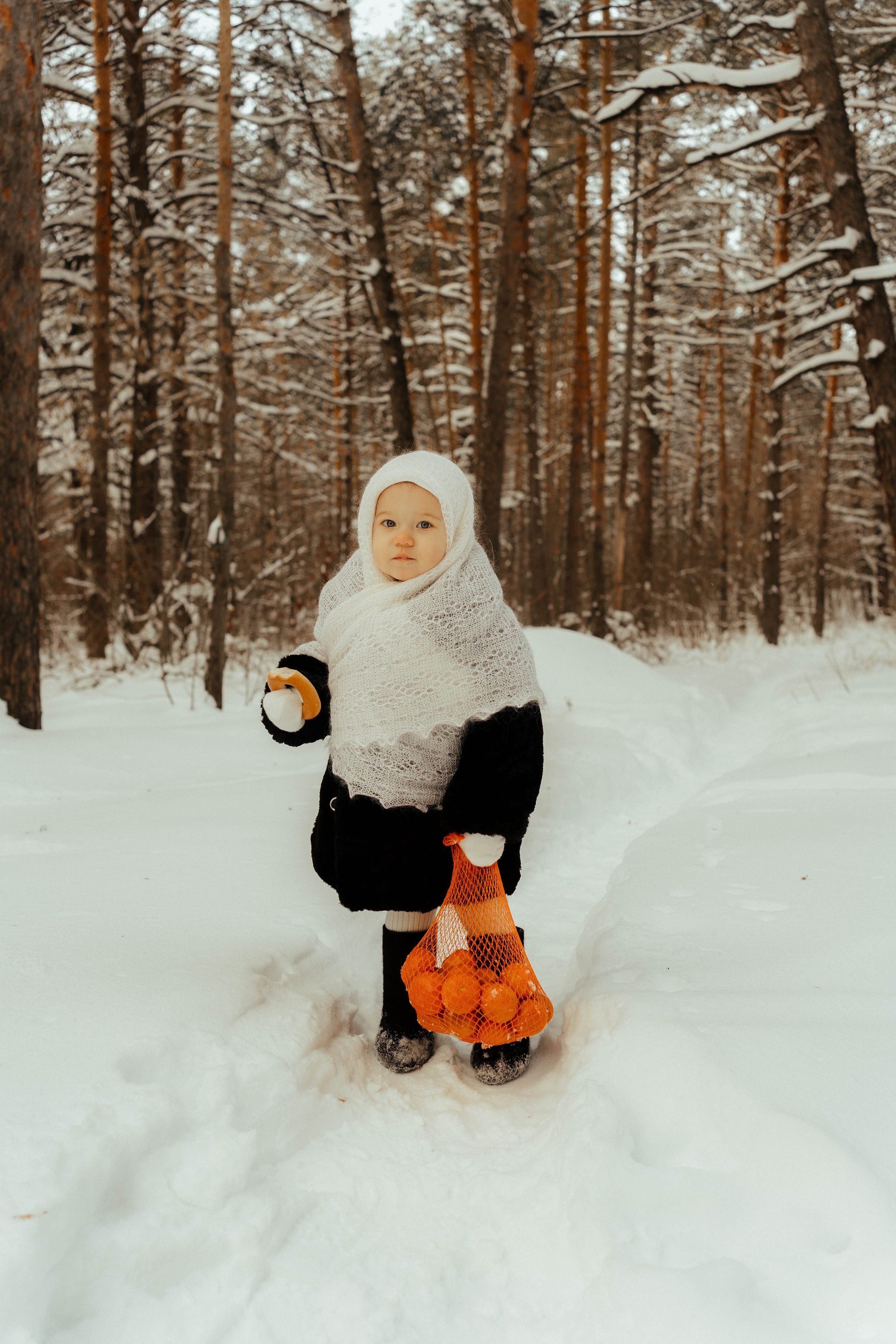 Фотопроект «Зимний лес». Семейный и детский фотограф новорожденных Ульяновск