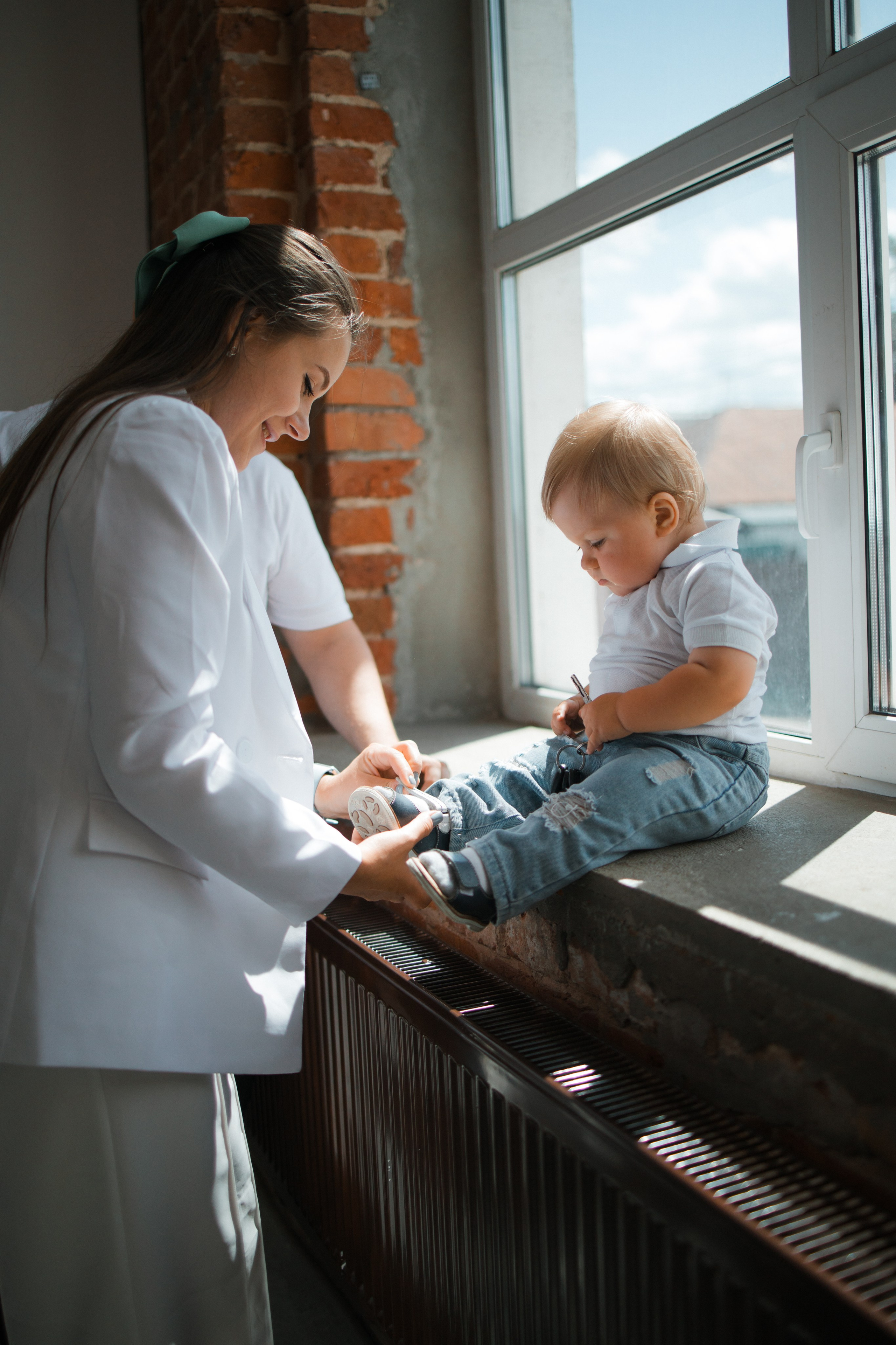 Фотосессия с ребенком в фотостудии. Выпускные альбомы в Серпухове