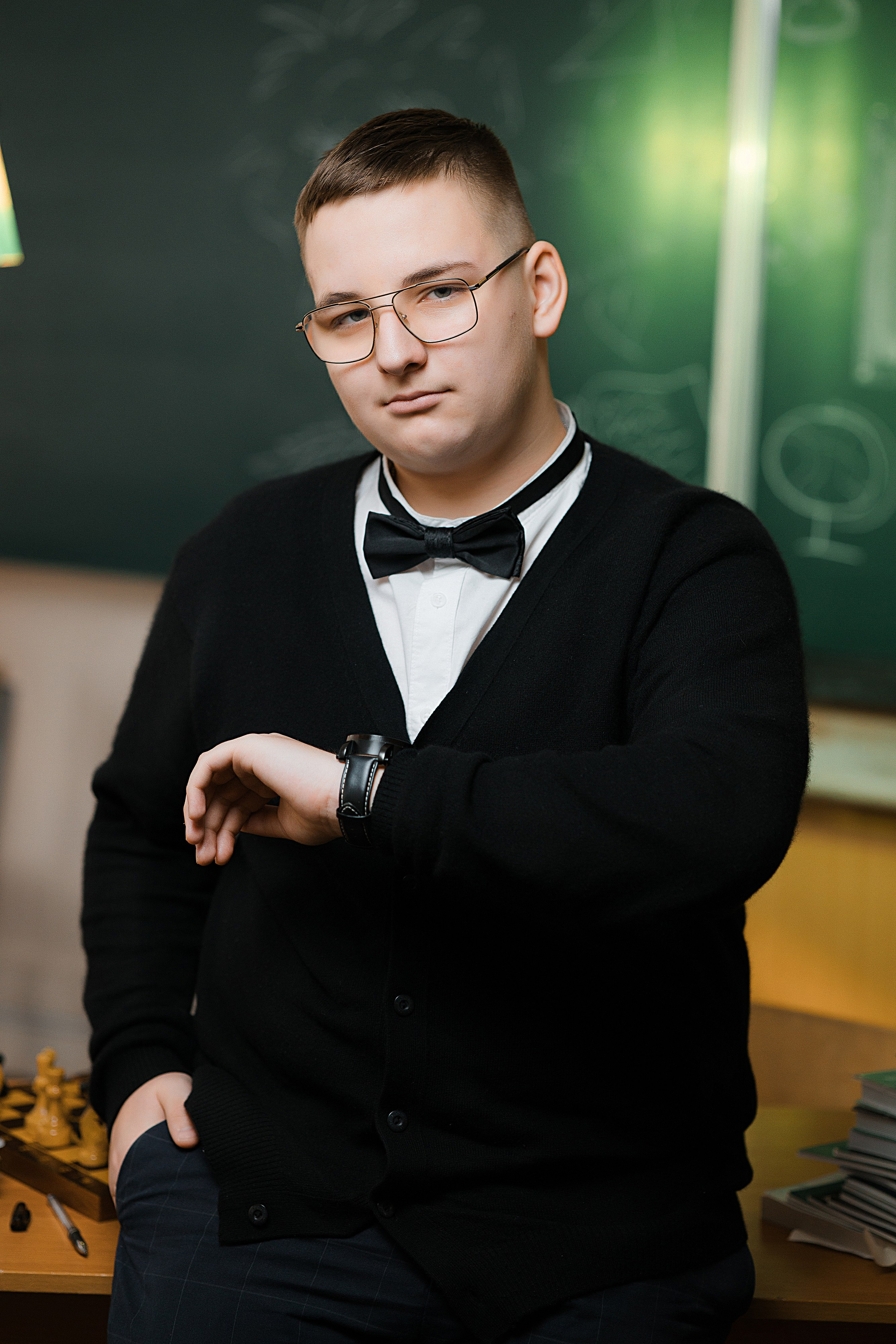 Портрет выпускника Серпухов для фотоальбома