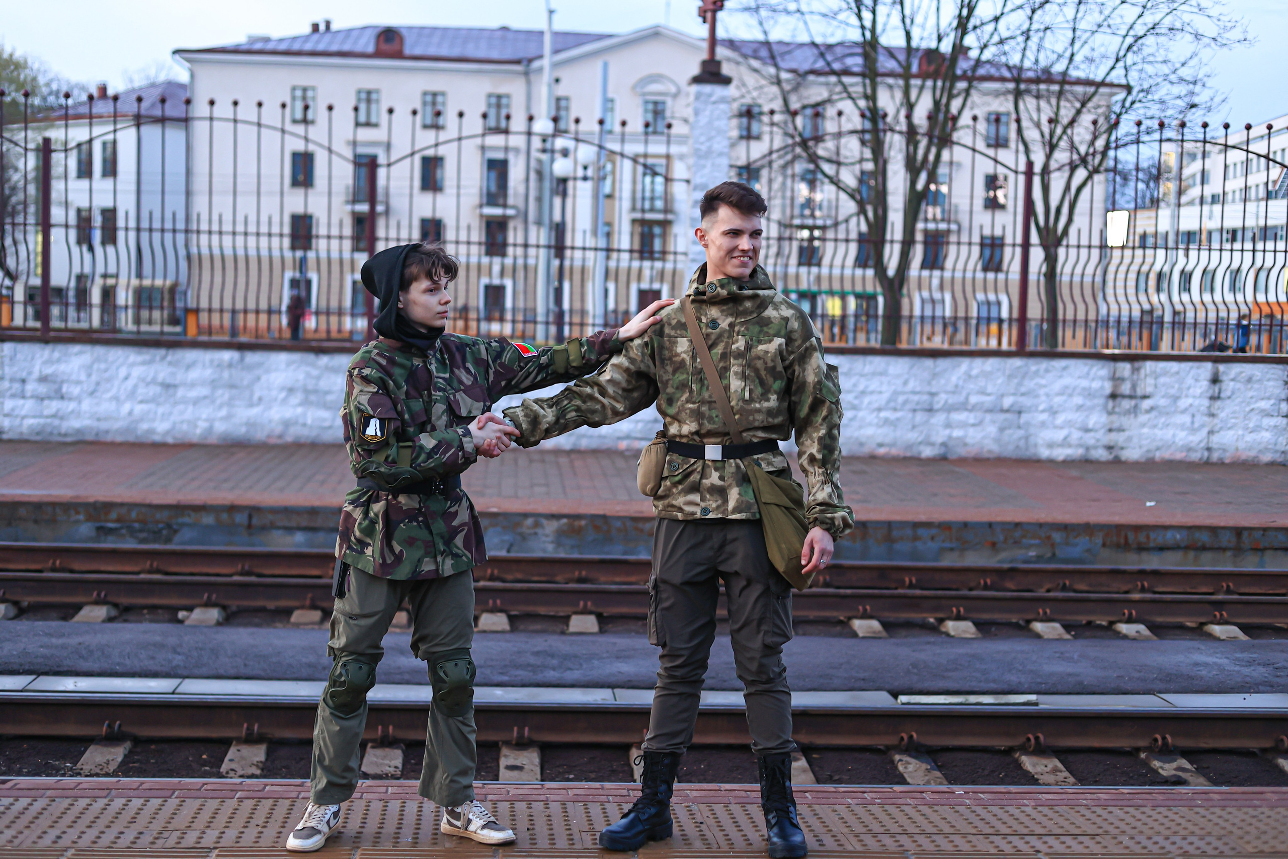 Отправление в ж/д поездку (military). Алексей Климков. Фотограф для Вашего бизнеса и частных съемок в Минске и по Беларуси