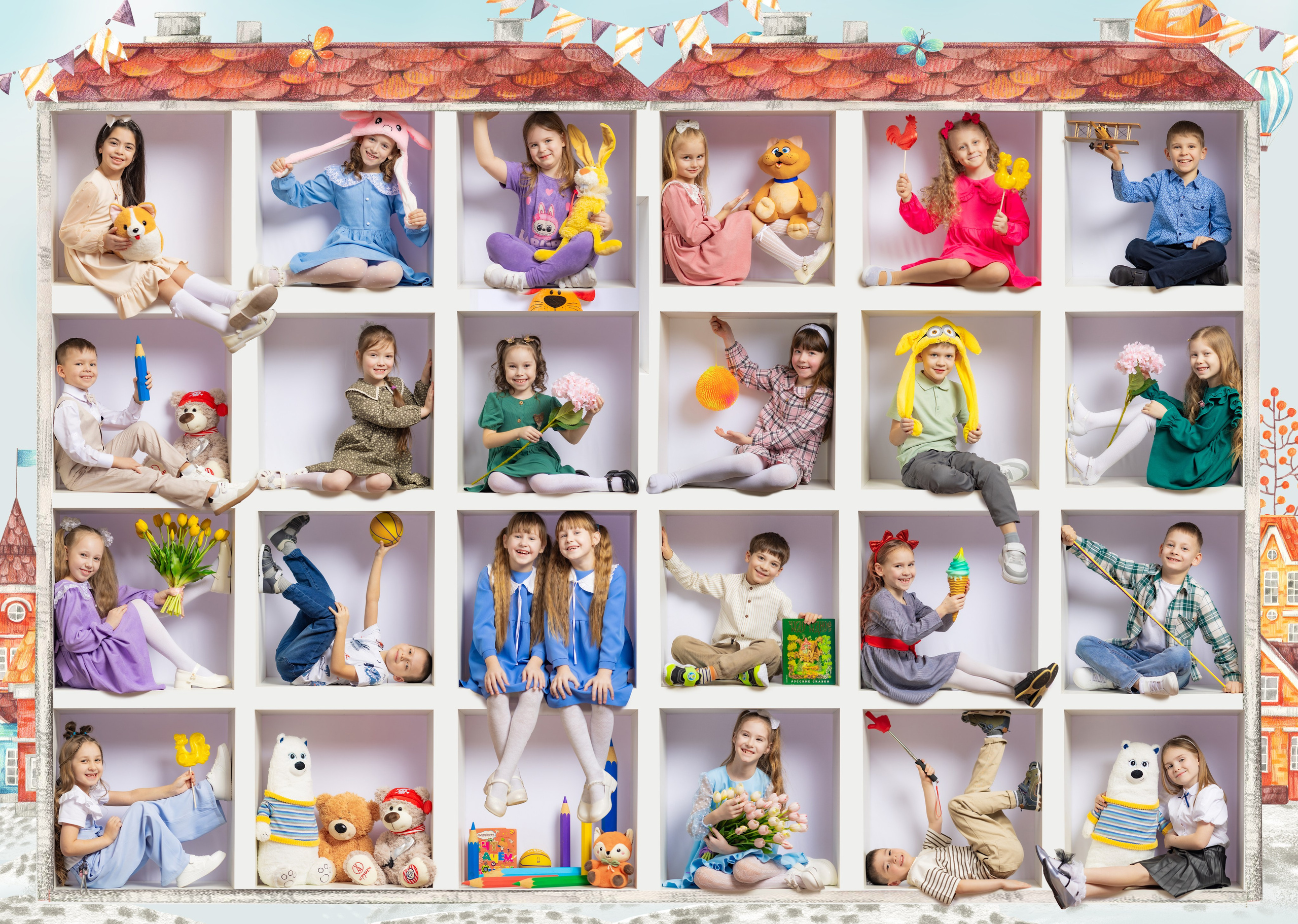 Съемка в кубиках. Фото, видео, авторские выпускные альбомы в Нижнем Новгороде