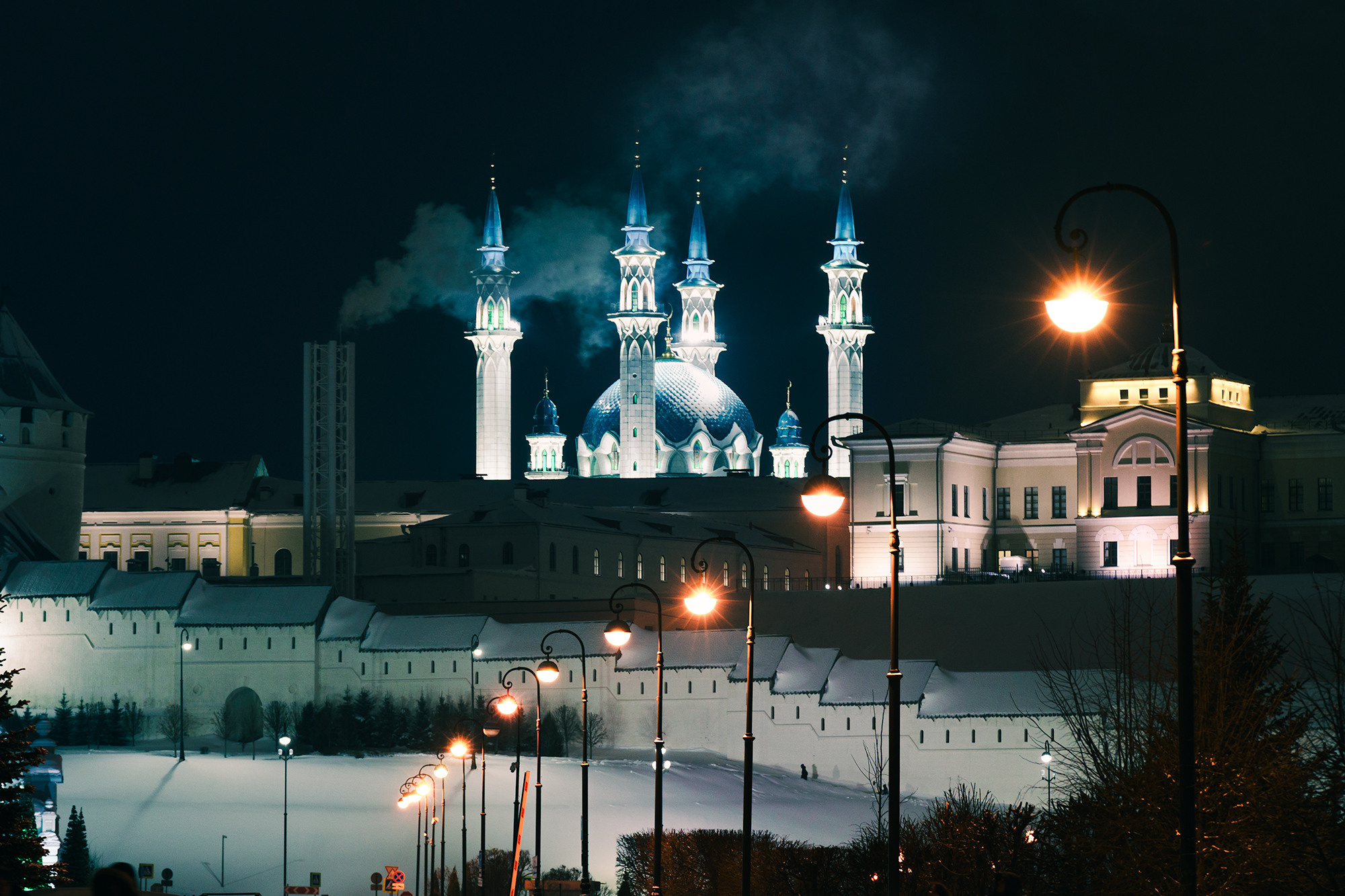 Ночная Казань. Пейзажный фотограф Руслан Лукманов